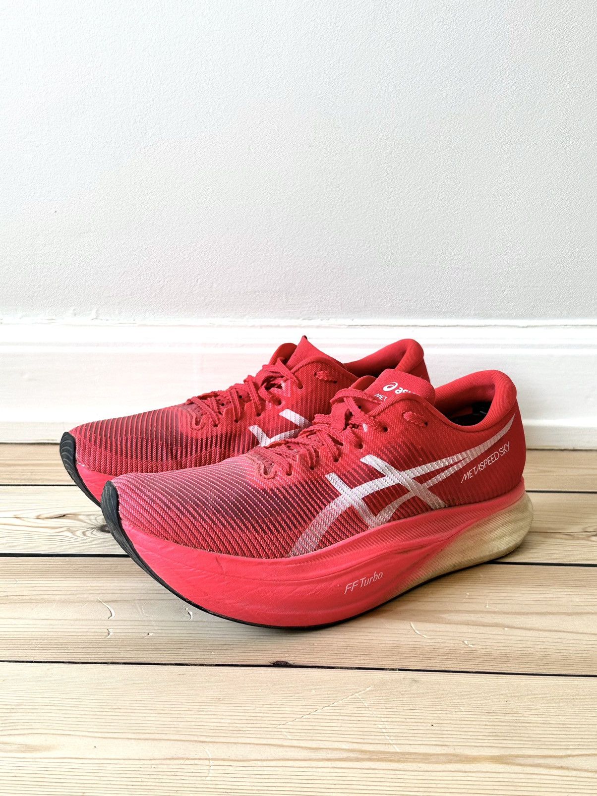 Asics Metaspeed Sky+ Running Shoes in Red, Men's (Size 7.5)