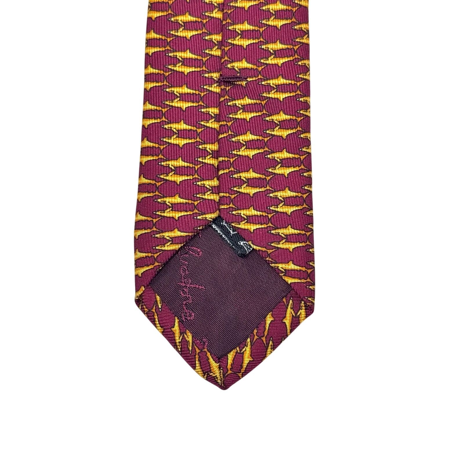 Salvatore Ferragamo Salvatore Ferragamo ‘Shark’ Tie Size ONE SIZE - 6 Thumbnail