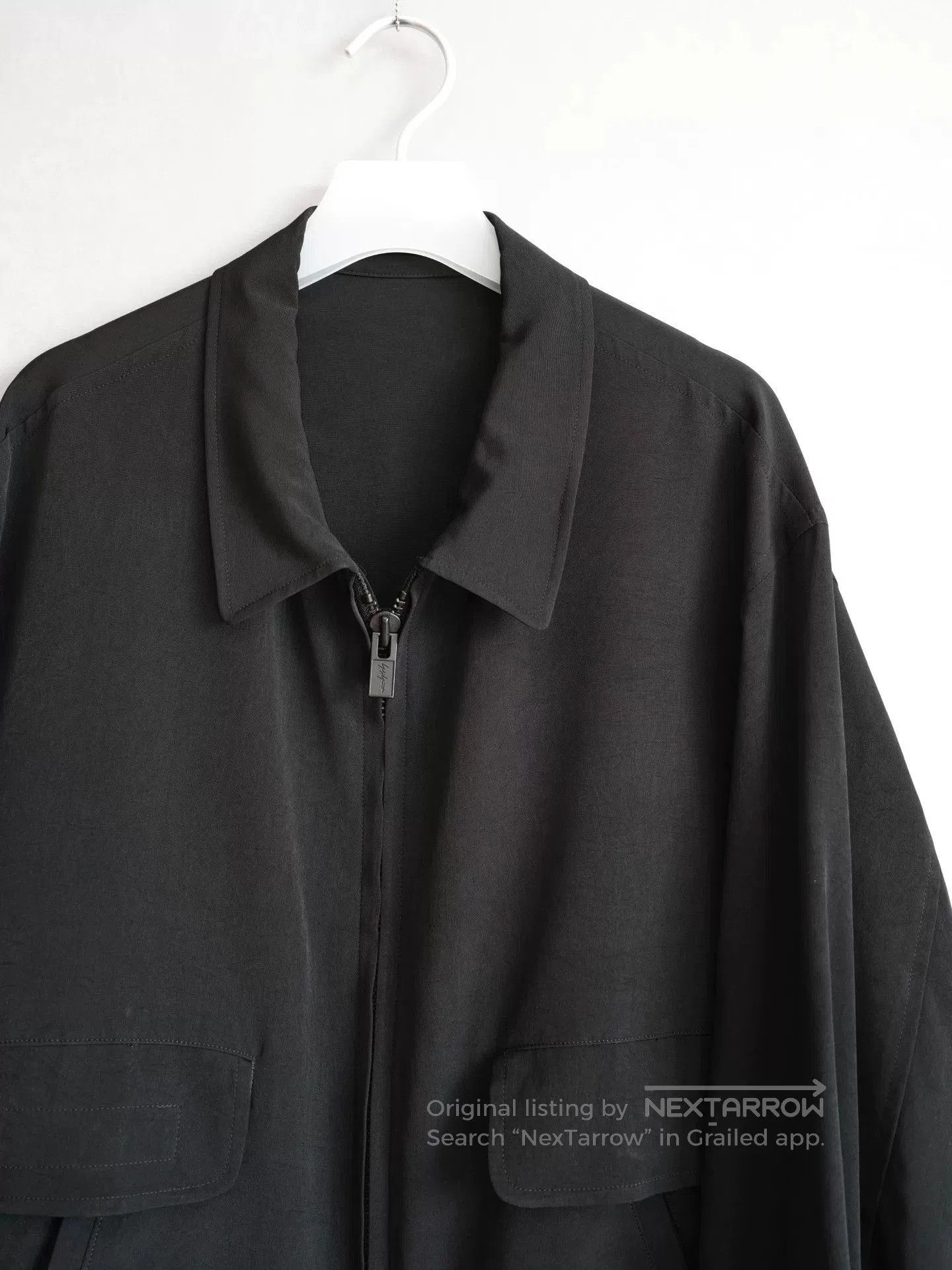 Yohji Yamamoto yohji yamamoto zipper jacket in black. Size US S / EU 44-46 / 1 - 3 Thumbnail