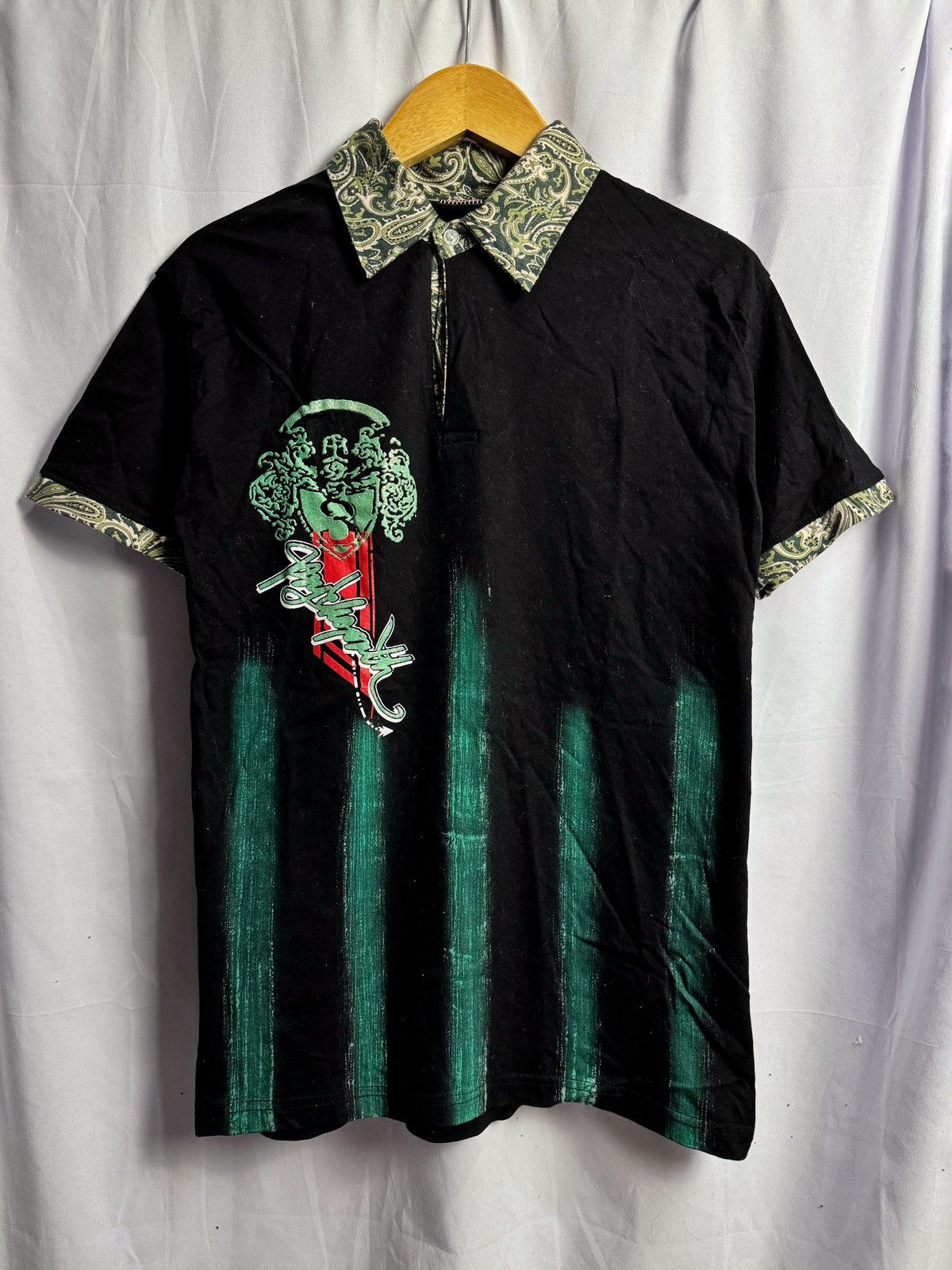 Japanese Brand × PPFM Japanese Style Kingpin Polo Shirt Size US S / EU 44-46 / 1 - 1 Thumbnail
