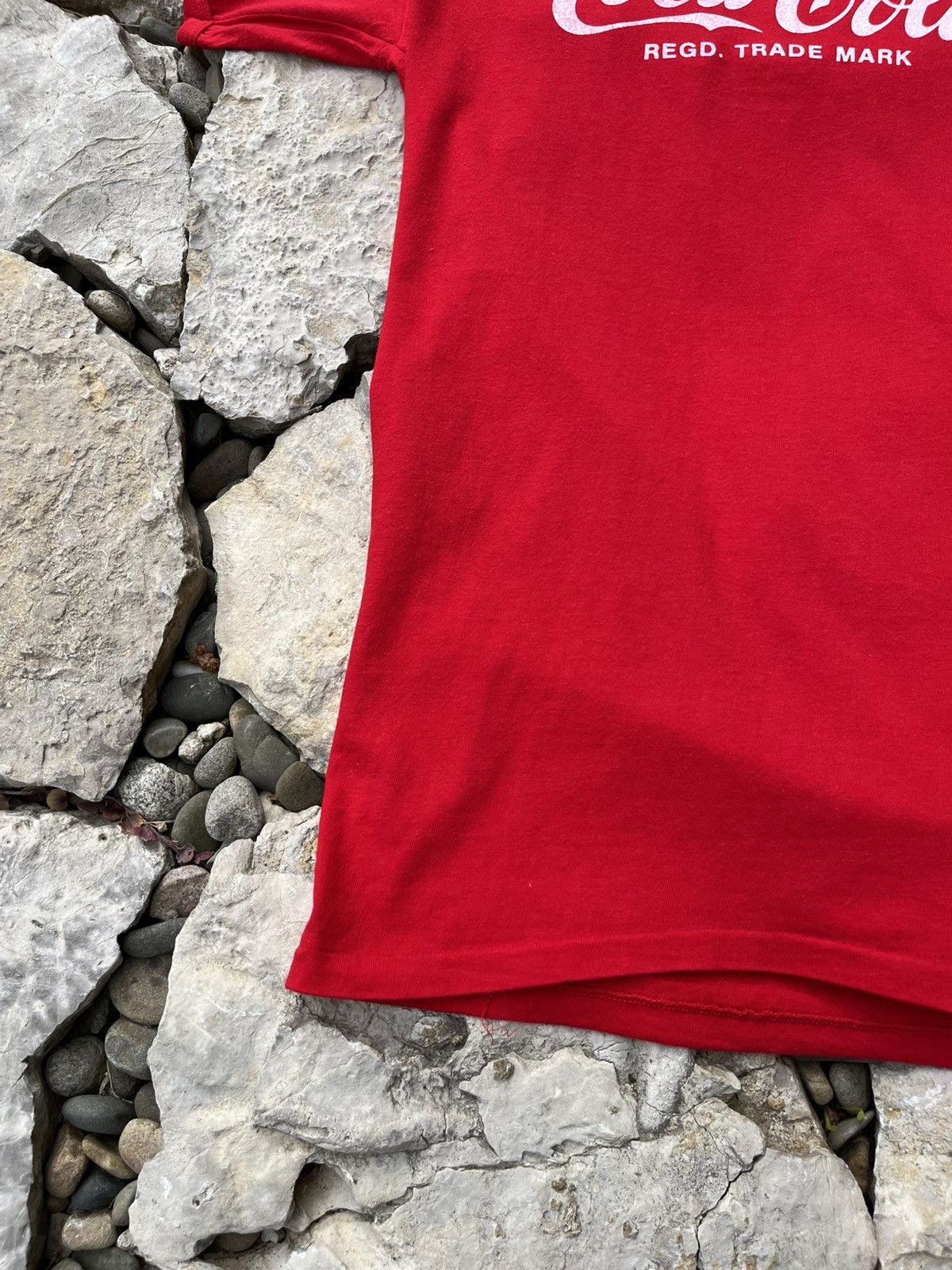 Coca Cola × Vintage Vintage 70s Coca Cola enjoy coke four 4 t-shirt tee football Size US M / EU 48-50 / 2 - 7 Thumbnail