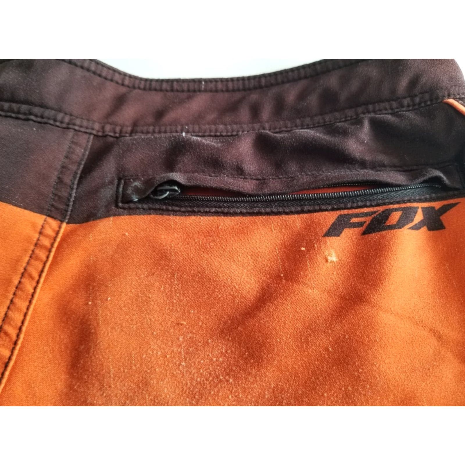 Fox Racing Fox Racing Shorts Board Shorts Mens 32 Orange Logo Swim Trunks Stretch Pockets Beach Surfing Boating Pool Swimming Geometric Pattern Fox Size US 32 / EU 48 - 7 Thumbnail