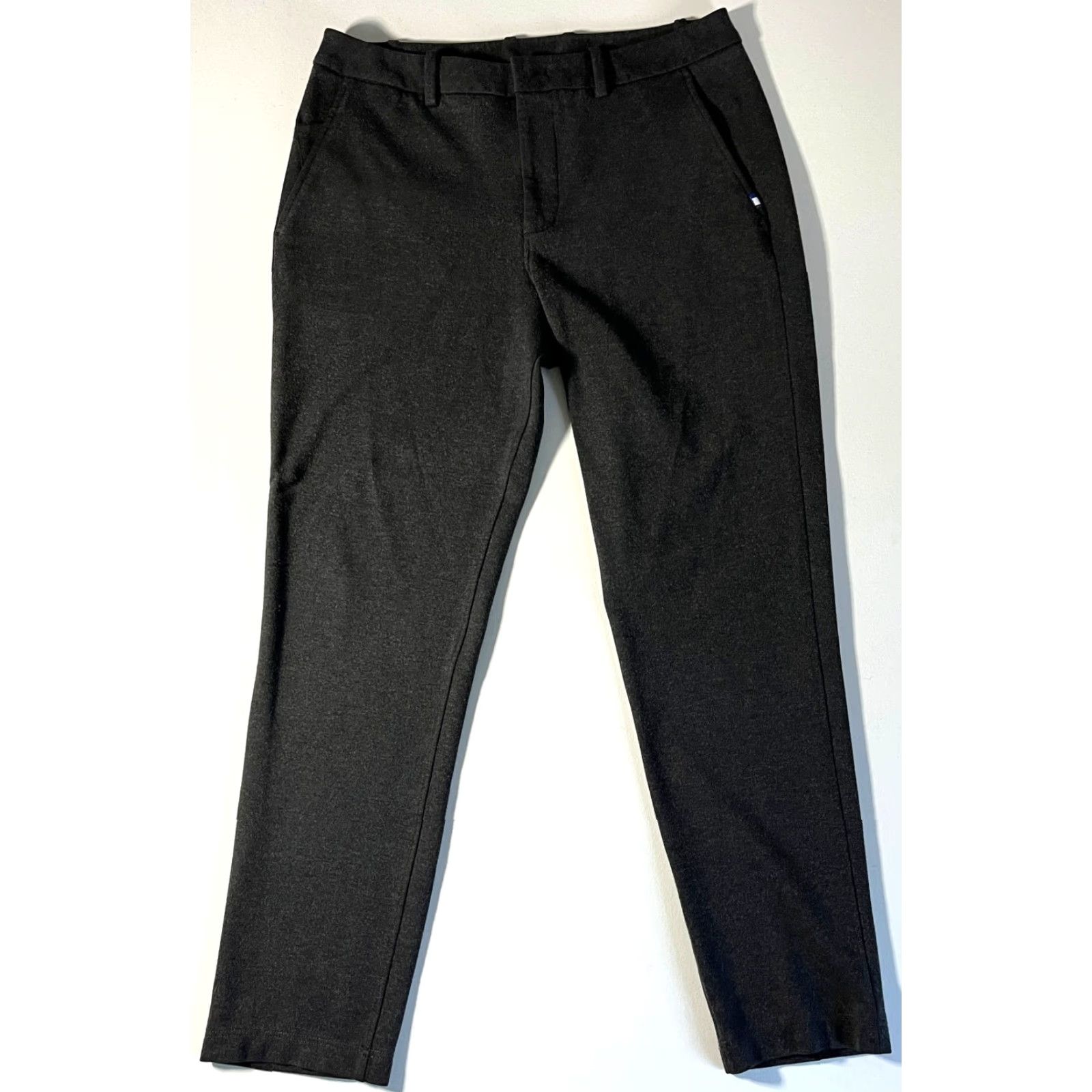 Vintage Kit and Ace Men’s Chino Pants Rayon Blend Stretch Gray 34 Inseam 29.5 Straight Front Flat Waist 34 Size 34 Regular Size US 34 / EU 50 - 2 Thumbnail