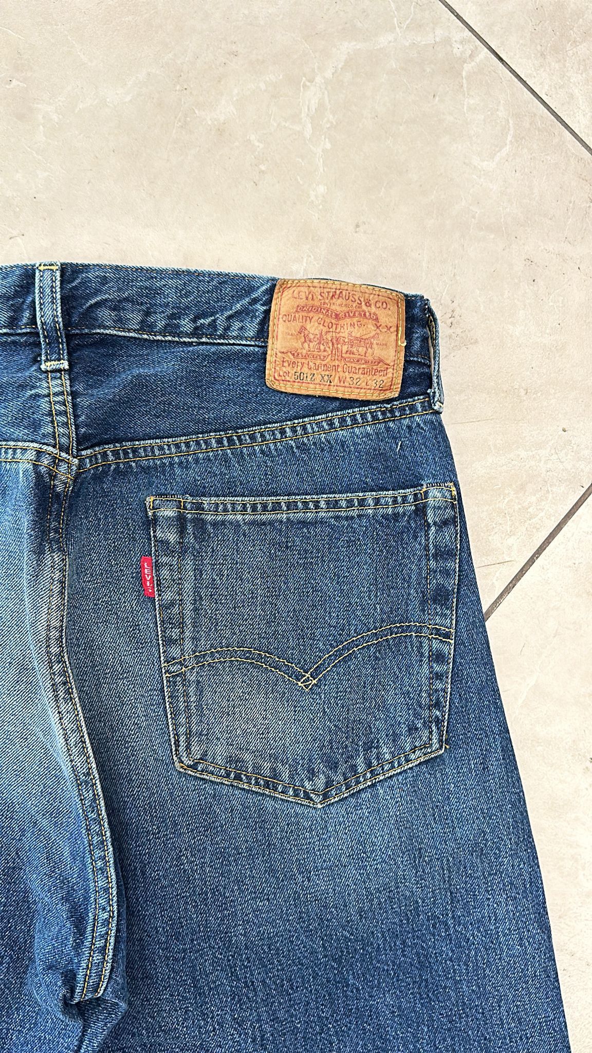Levi's Vintage Clothing LVC Levi's Vintage Clothing 1954 501XX BigE Selvedge Jeans Size US 32 / EU 48 - 5 Thumbnail