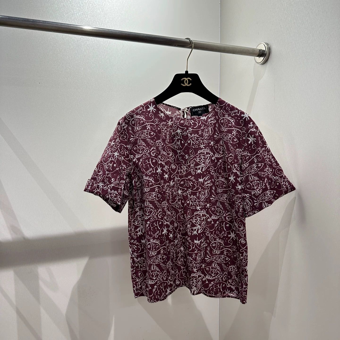 Chanel Chanel Retro Printed T-Shirt it_38 Women Size XS / US 0-2 / IT 36-38 - 1 Thumbnail