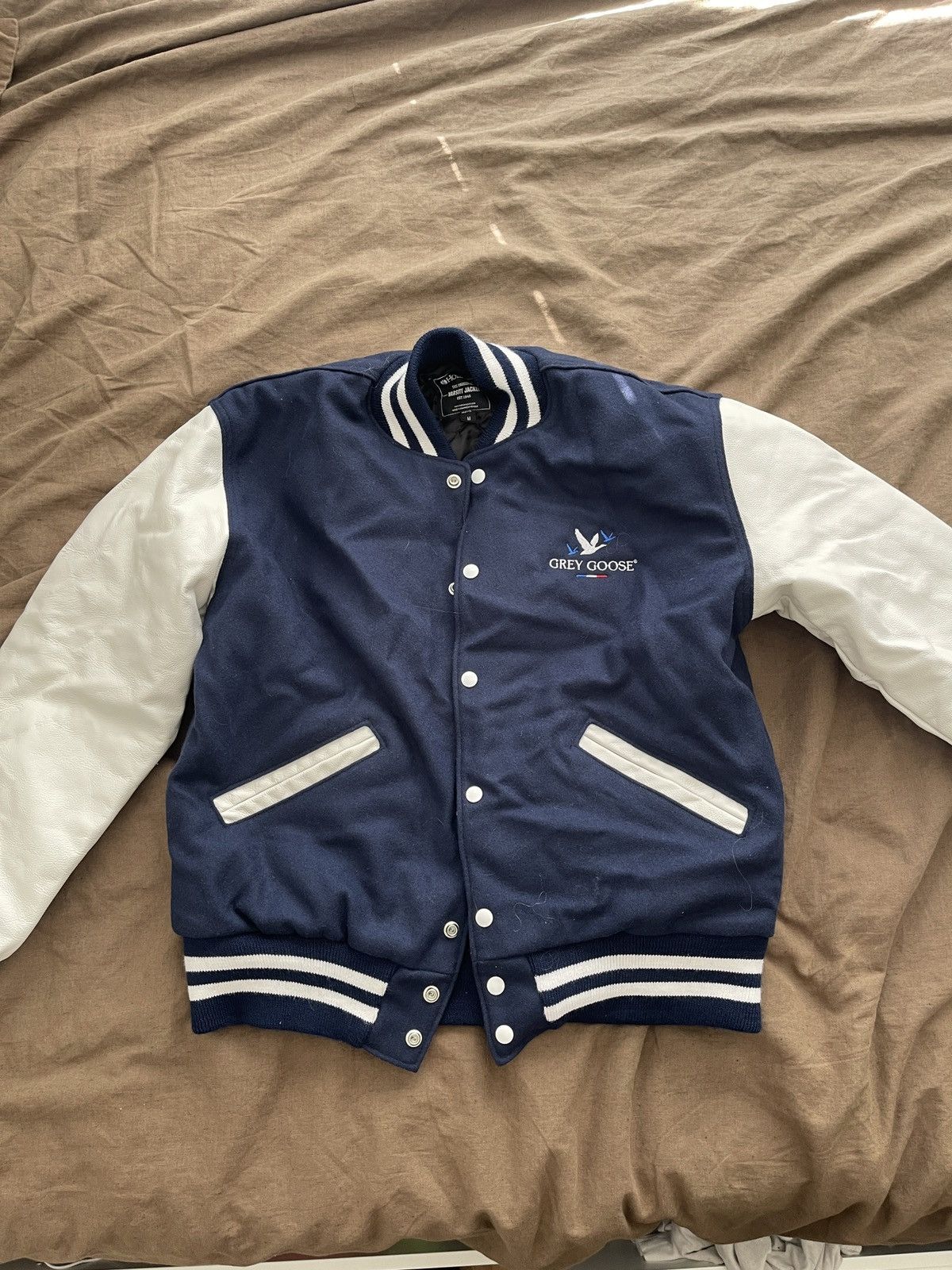 Holloway Grey Goose x Holloway Varsity Jacket Size US M / EU 48-50 / 2 - 1 Thumbnail