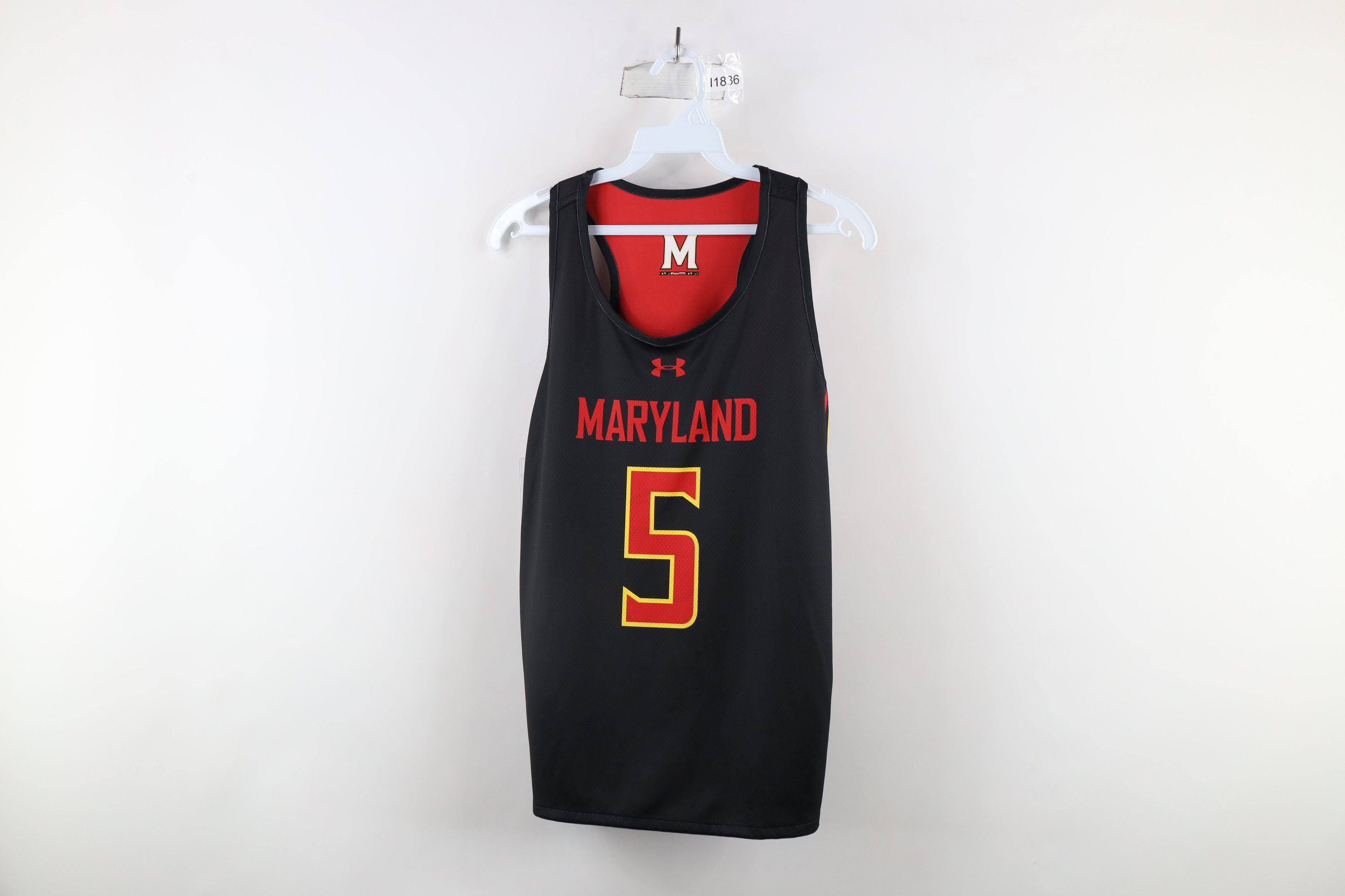 Under Armour × Vintage New Under Armour University Reversible Lacrosse Jersey Size S / US 4 / IT 40 - 12 Thumbnail