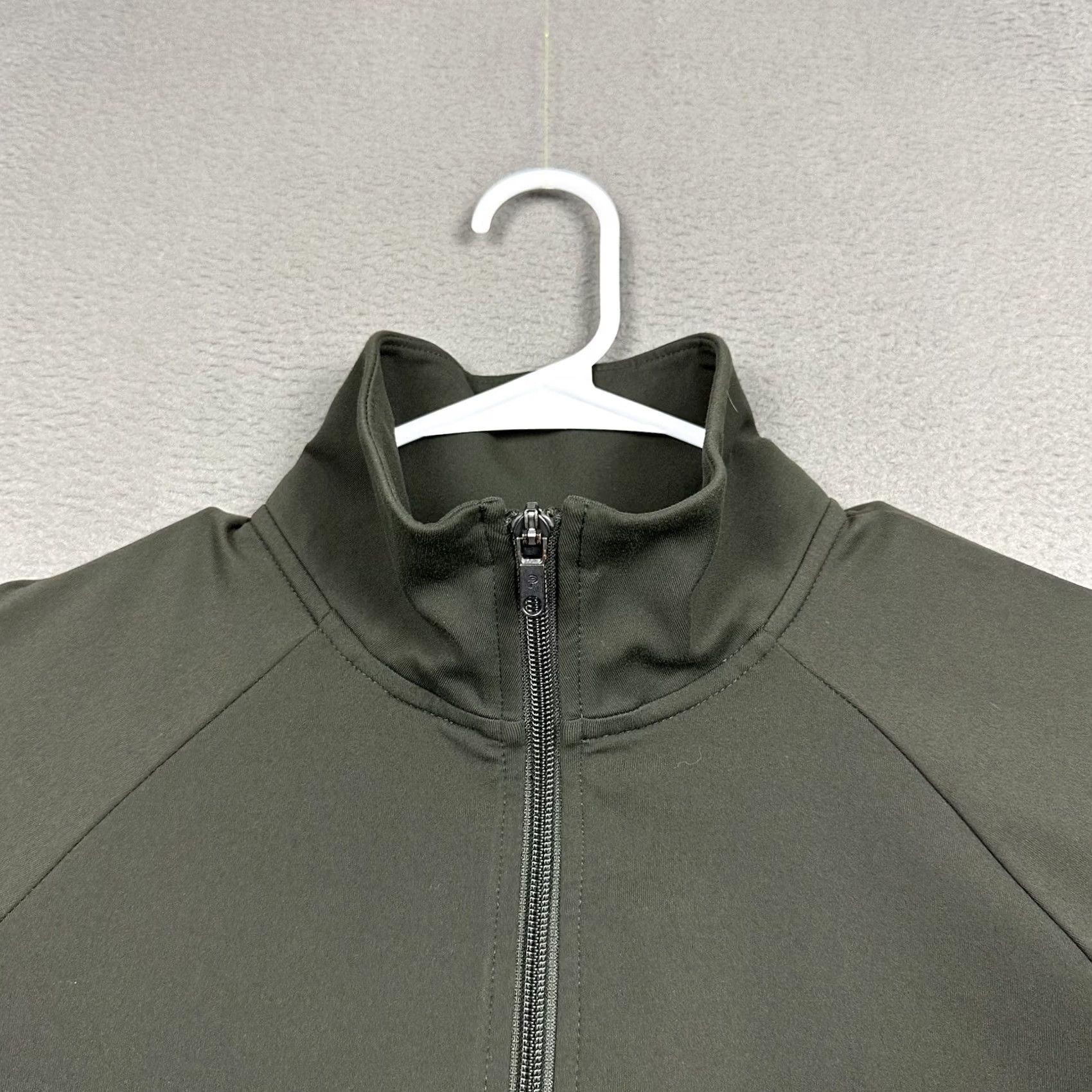 Vintage Public Rec All Day Jacket Womens L Green Full Zip Stretch Pockets MSRP 118 Size L / US 10 / IT 46 - 4 Thumbnail