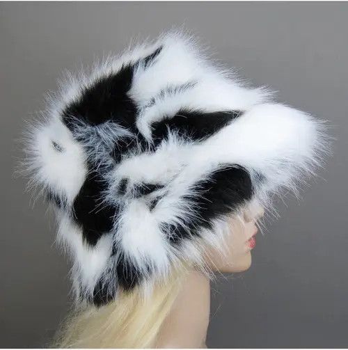 Other Soft Faux Fox Fur Beanies Hat Size ONE SIZE - 2 Thumbnail