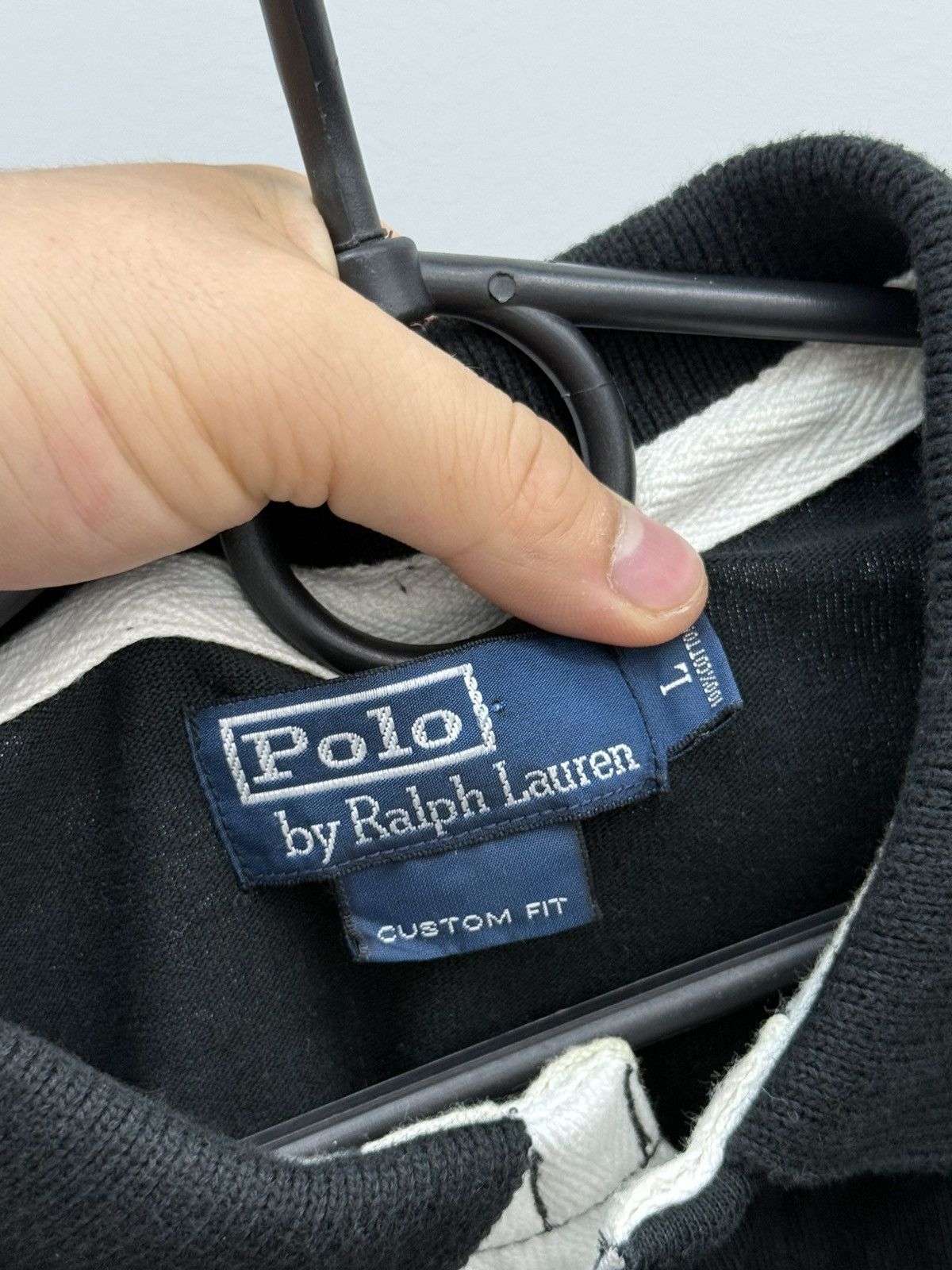 Polo Ralph Lauren Vintage Polo Ralph Lauren Logo Rugby Pullover Shirt Size US L / EU 52-54 / 3 - 5 Thumbnail