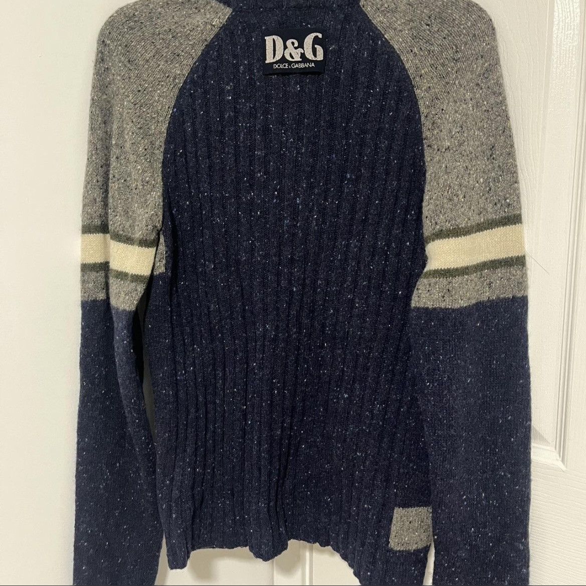 Dolce & Gabbana D&G ribbed varsity sweater Size US S / EU 44-46 / 1 - 2 Thumbnail
