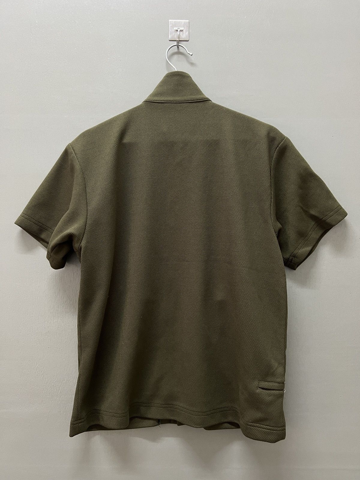 Vintage S Canal Homme Olive Snap Button Shirt