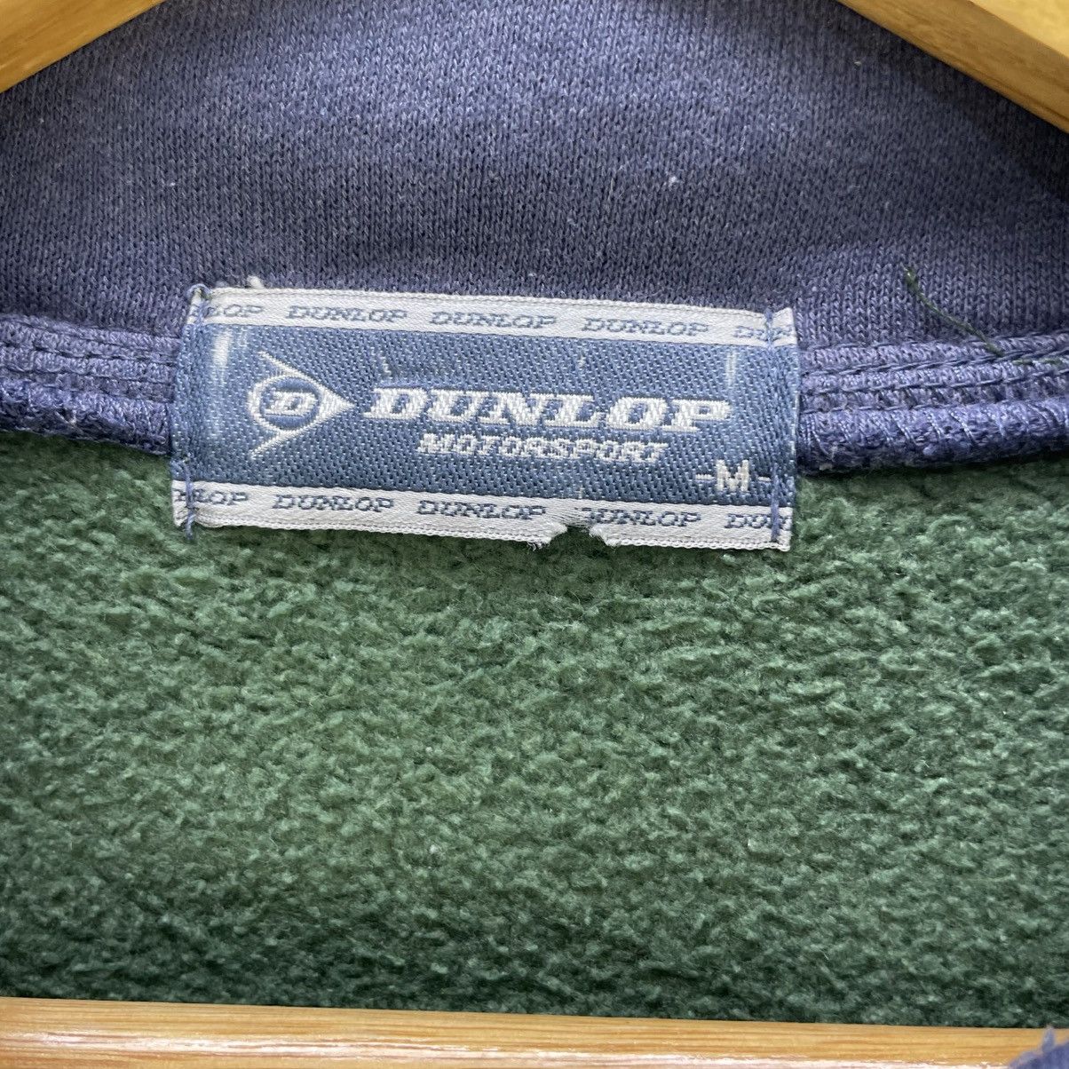 Gear for Sports 💥Vintage Dunlop Big Logo Embroidered Quater Zip Pullover Size US M / EU 48-50 / 2 - 6 Thumbnail
