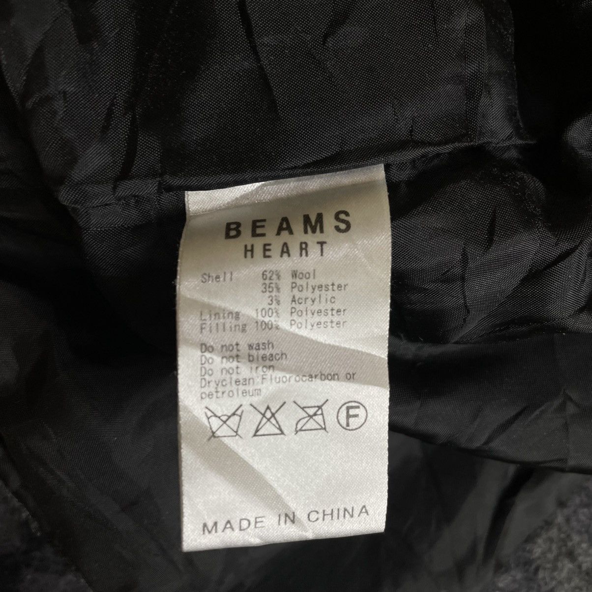 Beams Plus 🇯🇵 BEAMS HEART KNITTED FABRIC FROM ITALY WOOL VEST Size US M / EU 48-50 / 2 - 10 Thumbnail