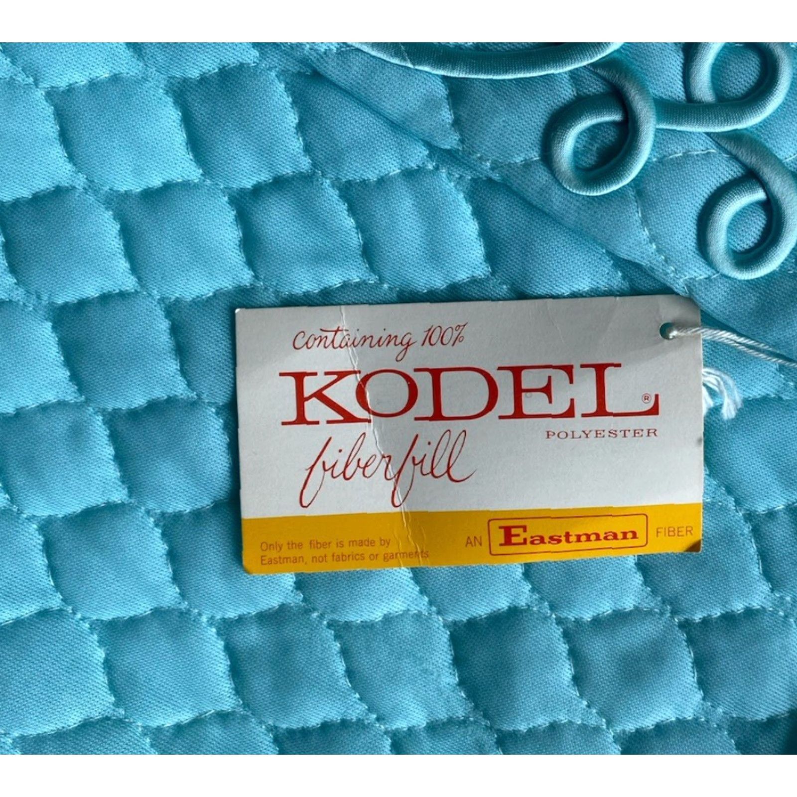 Vintage VINTAGE JC Penney Robe House Coat Blue Women’s 70s 80s Kodel Polyester NWT Size ONE SIZE - 7 Thumbnail