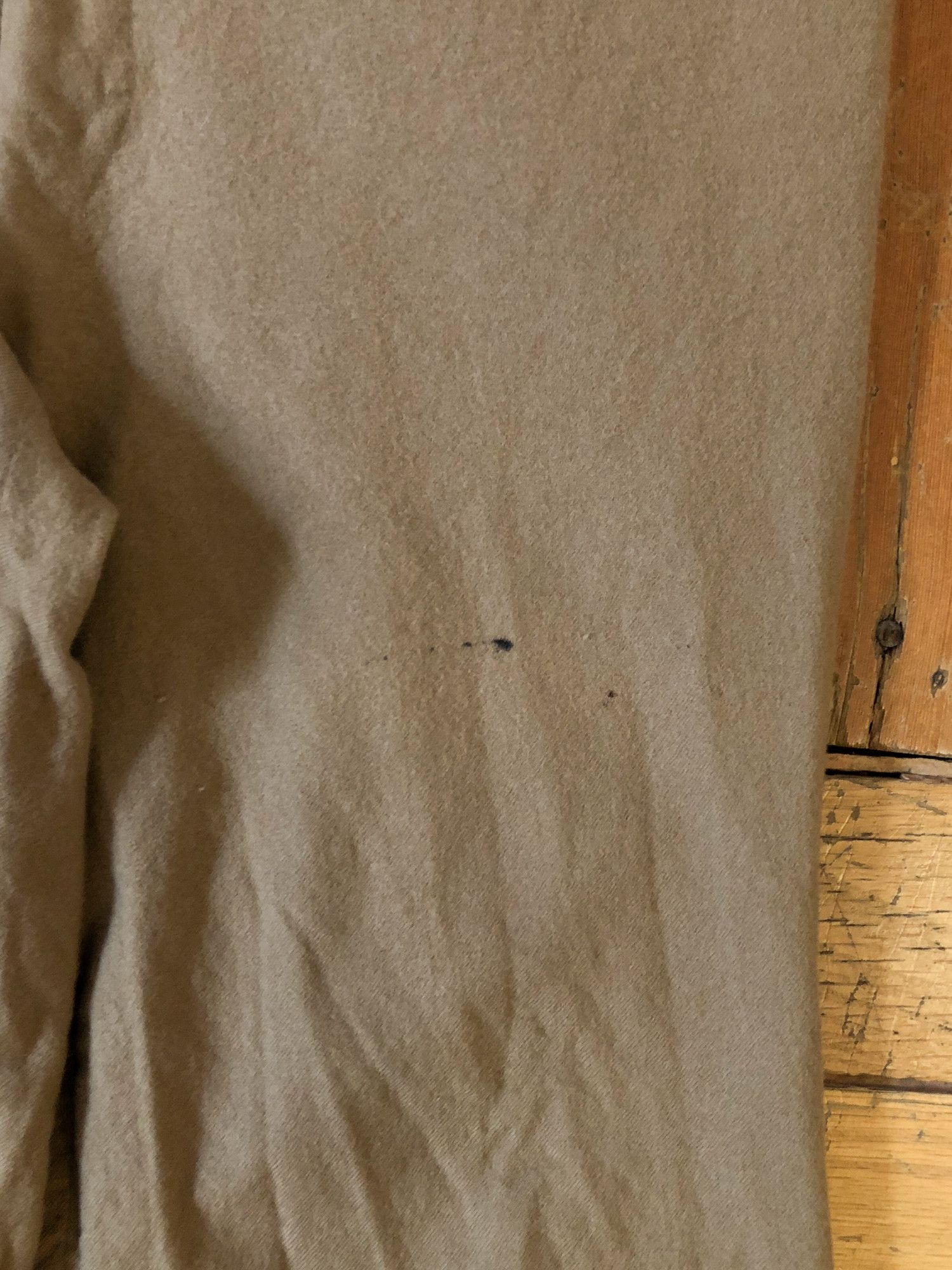 Vintage 70s Tan Casual Pants with Hidden Pockets Size US 27 - 6 Thumbnail