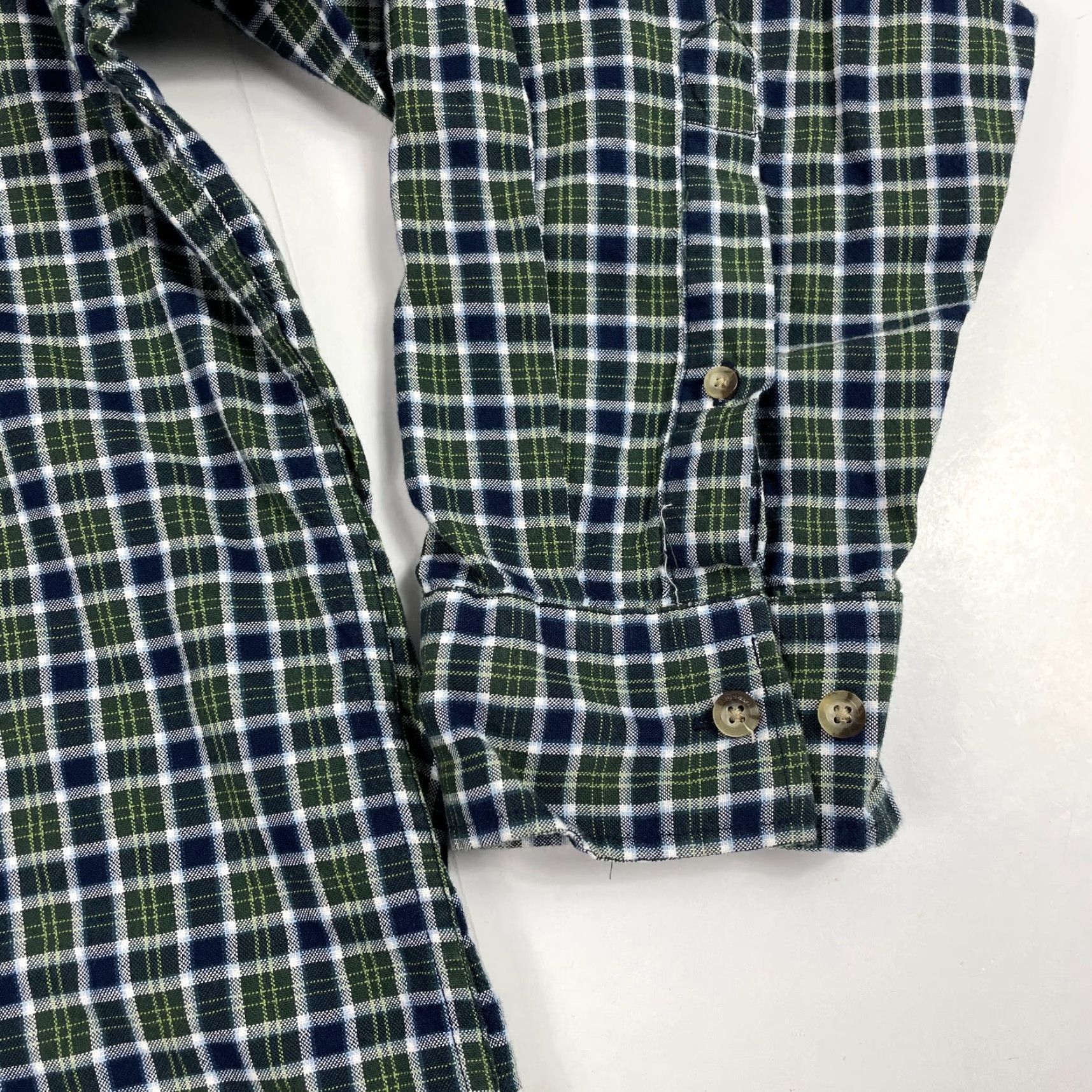 Pendleton Pendleton Shirt Men XL Green Blue Varsity Long Sleeve Button-Down Plaid Shirt Size US XL / EU 56 / 4 - 6 Thumbnail