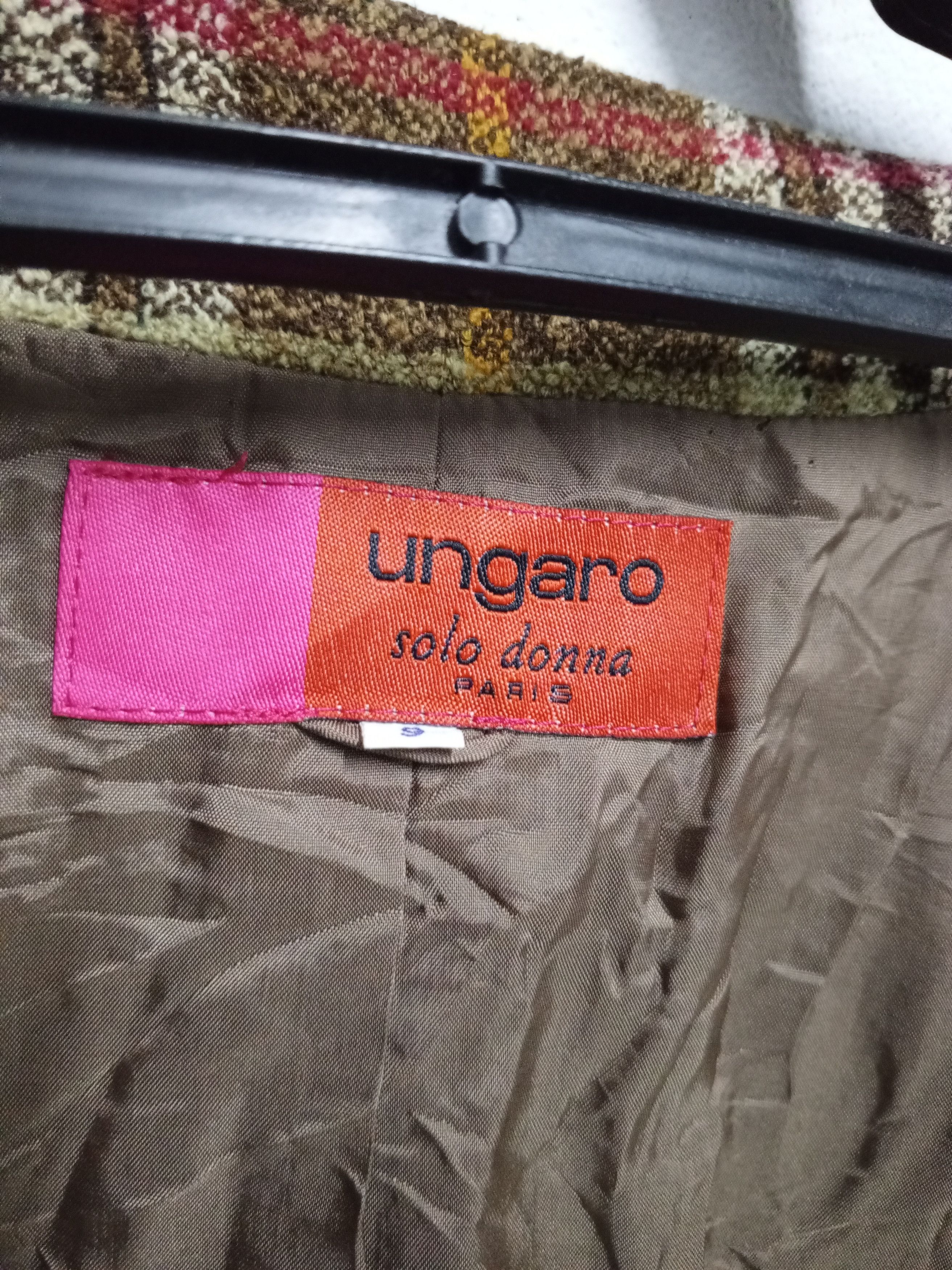 Ungaro Paris { Nova luxury Ungero Paris } 💥 rare 💥 Size S / US 4 / IT 40 - 9 Thumbnail