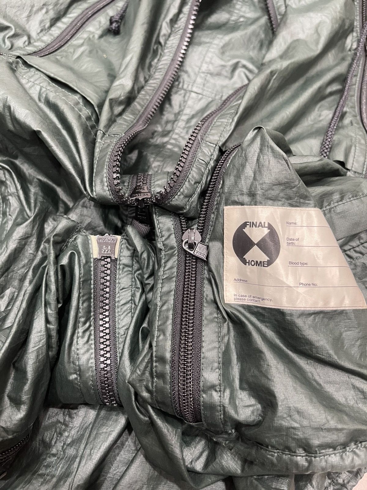 Final Home Final Home Survival Multi Zip Jacket Issey Miyake Size US M / EU 48-50 / 2 - 13 Thumbnail
