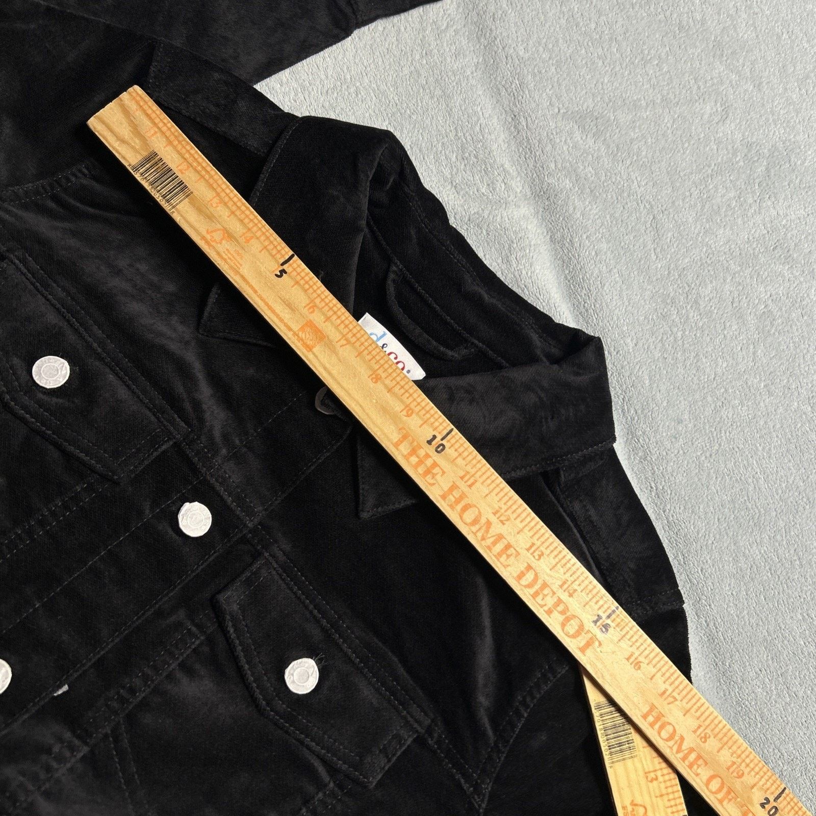 Denim & Co. Soft shell Jacket Womens Medium Chore Western VTG Farm Barn Size M / US 6-8 / IT 42-44 - 11 Thumbnail