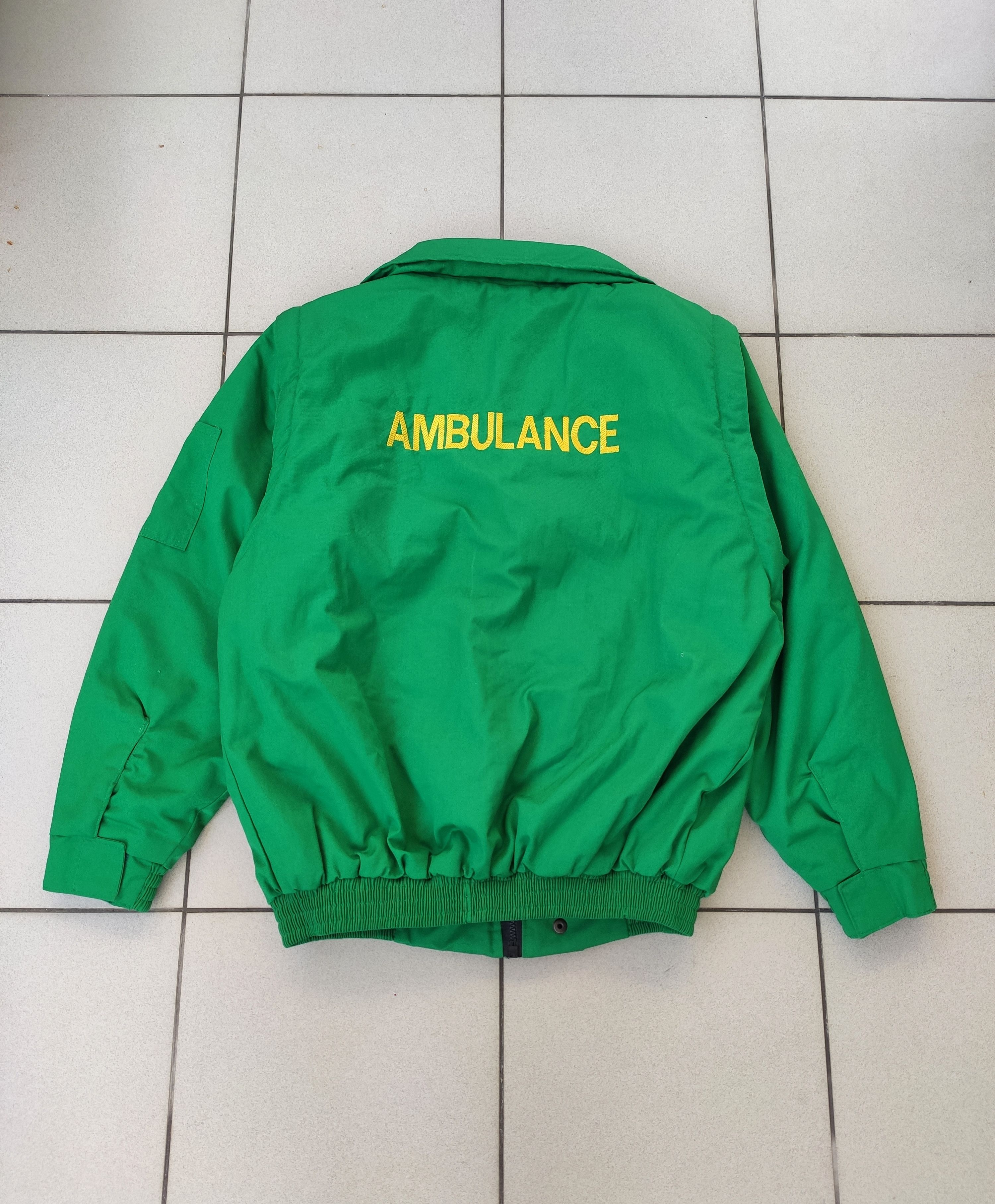 Vintage Vintage Ambulance bomber jacket boxy oversize retro skate Size US M / EU 48-50 / 2 - 1 Thumbnail