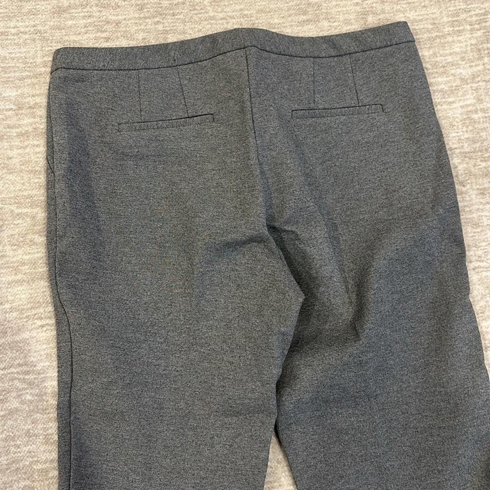 Designer Max & Mia Gray Dress Pants - Women's Office Wear Size 32" / US 10 / IT 46 - 3 Thumbnail