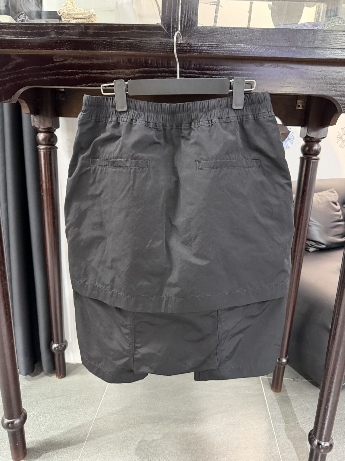 Rick Owens Rick Owens DRKSHDW Double Layer Skirt Pants Size US 30 / EU 46 - 2 Thumbnail
