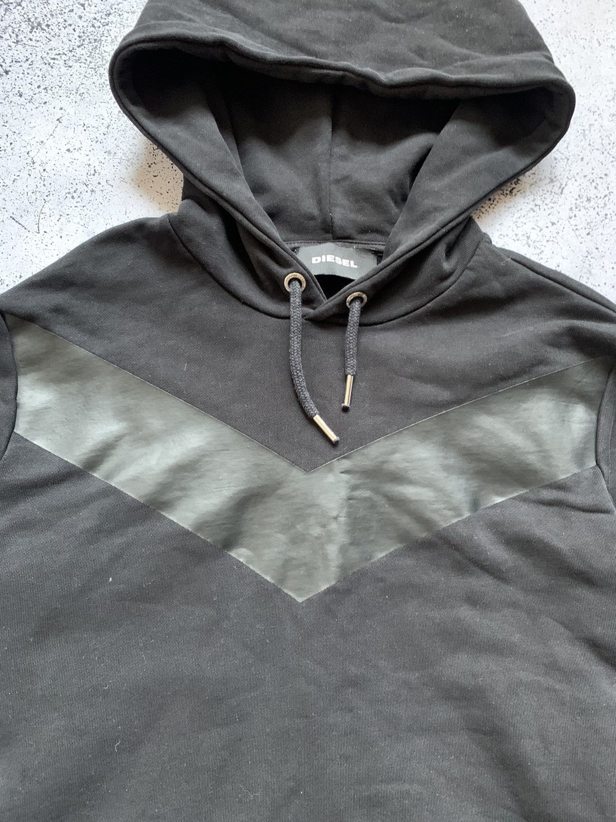 Diesel Vintage Diesel Boxy Fit Hoodie Rare Hood Y2K USA Avant Garde Size US L / EU 52-54 / 3 - 2 Thumbnail