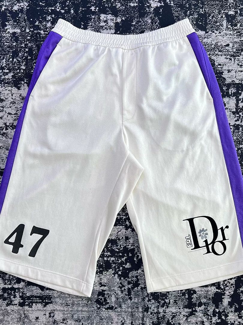 Dior Dior x ERL Graphic Print Basketball Shorts Size S Size US 30 / EU 46 - 1 Thumbnail