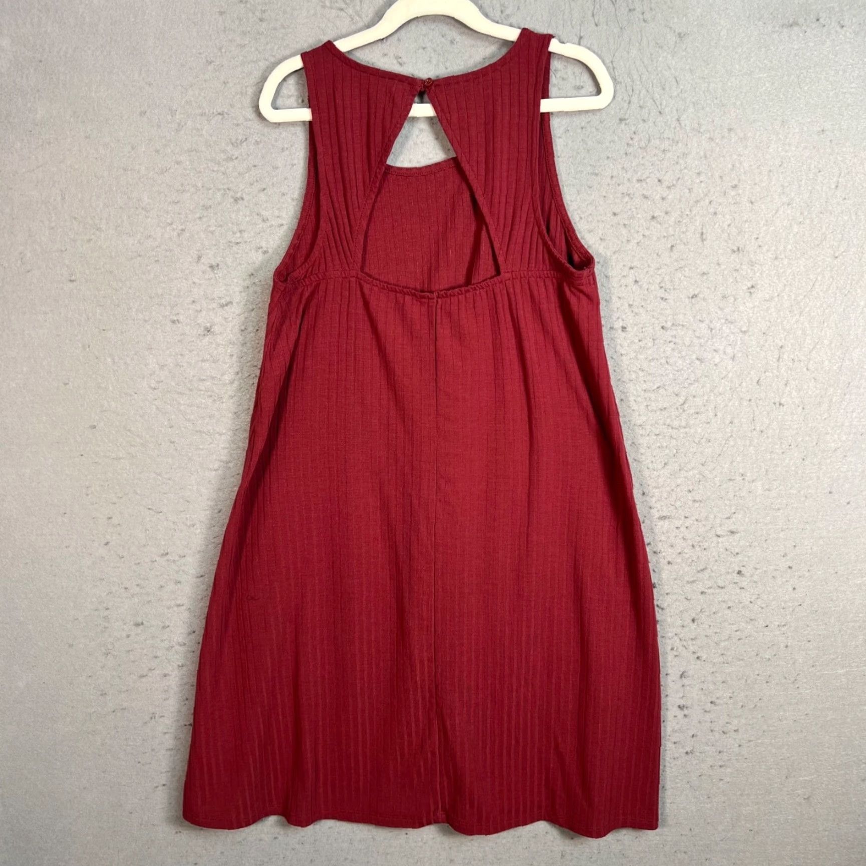 Abercrombie & Fitch Abercrombie & Fitch Womens Short Sleeveless Red Knit Dress Size S / US 4 / IT 40 - 2 Thumbnail