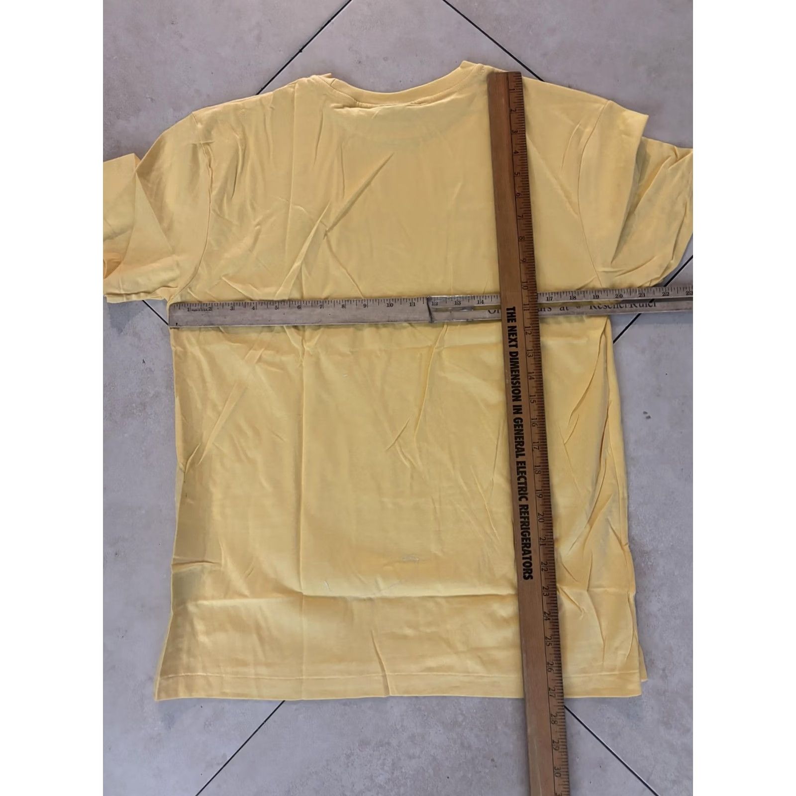 Polo Ralph Lauren Polo Ralph Lauren Shirt Mens Small Yellow Crewneck Pony Logo Cotton Tee T-Shirt Size US S / EU 44-46 / 1 - 6 Thumbnail