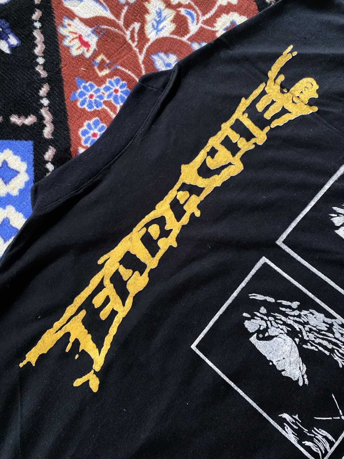 Band Tees Vintage Death Earache Records Tshirt Bootleg 90s Size US L / EU 52-54 / 3 - 8 Thumbnail