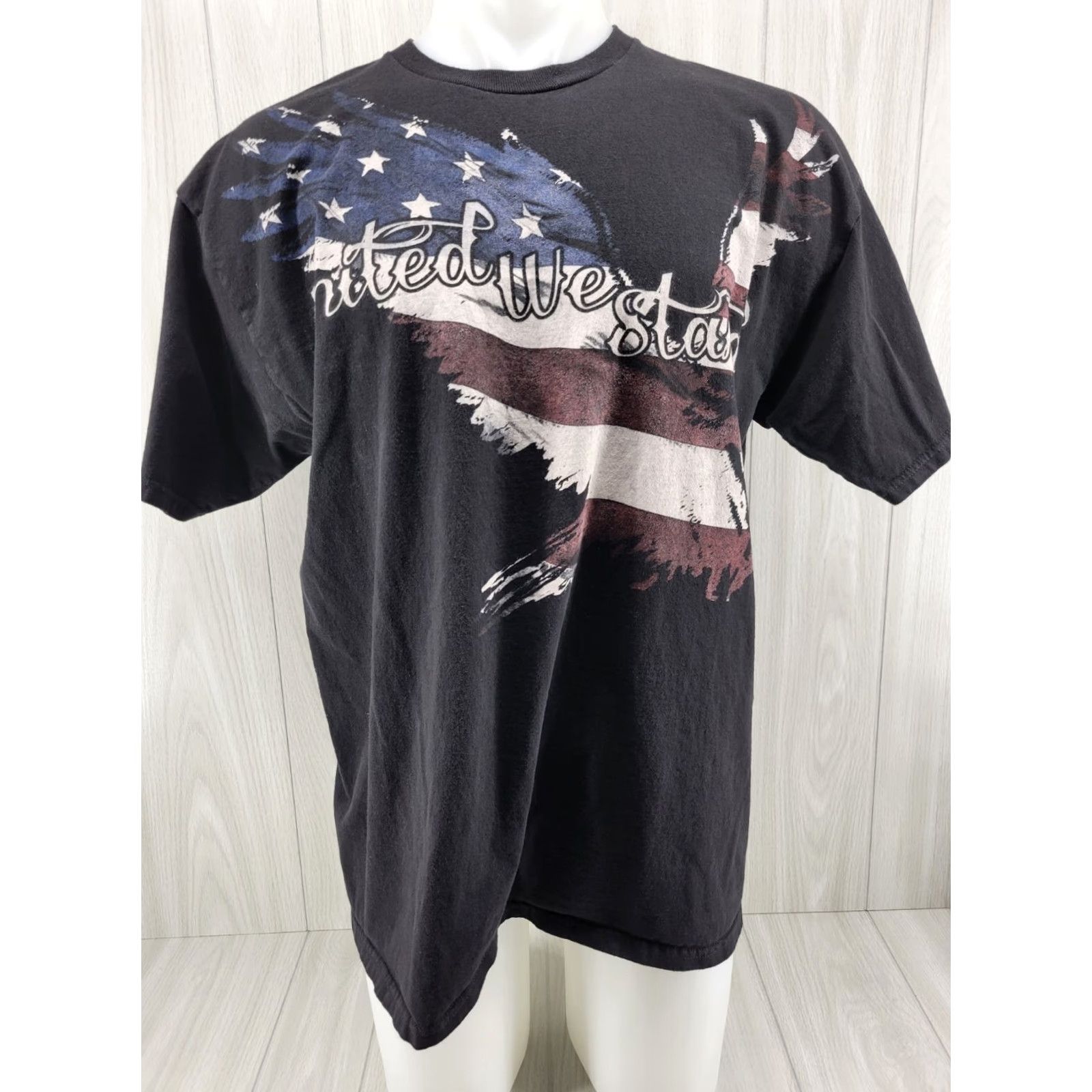 Vintage 5.11 Tactical United We Stand USA Flag Black Short Sleeve T-Shirt Men’s XL Size US XL / EU 56 / 4 - 2 Thumbnail