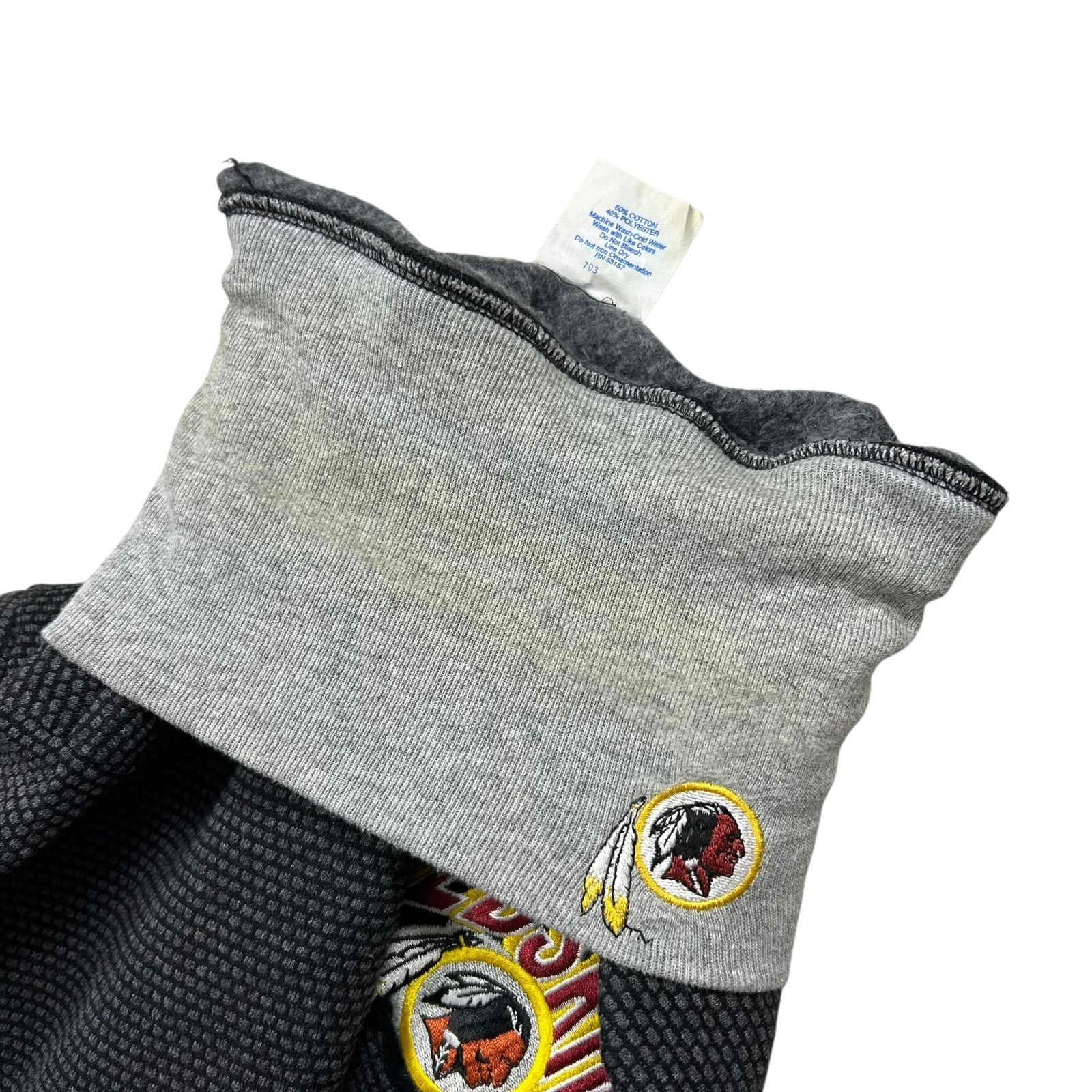 NFL VTG 90s WASHINGTON REDSKINS MAJESTIC MOCK NECK SWEATSHIRT Size US L / EU 52-54 / 3 - 8 Thumbnail