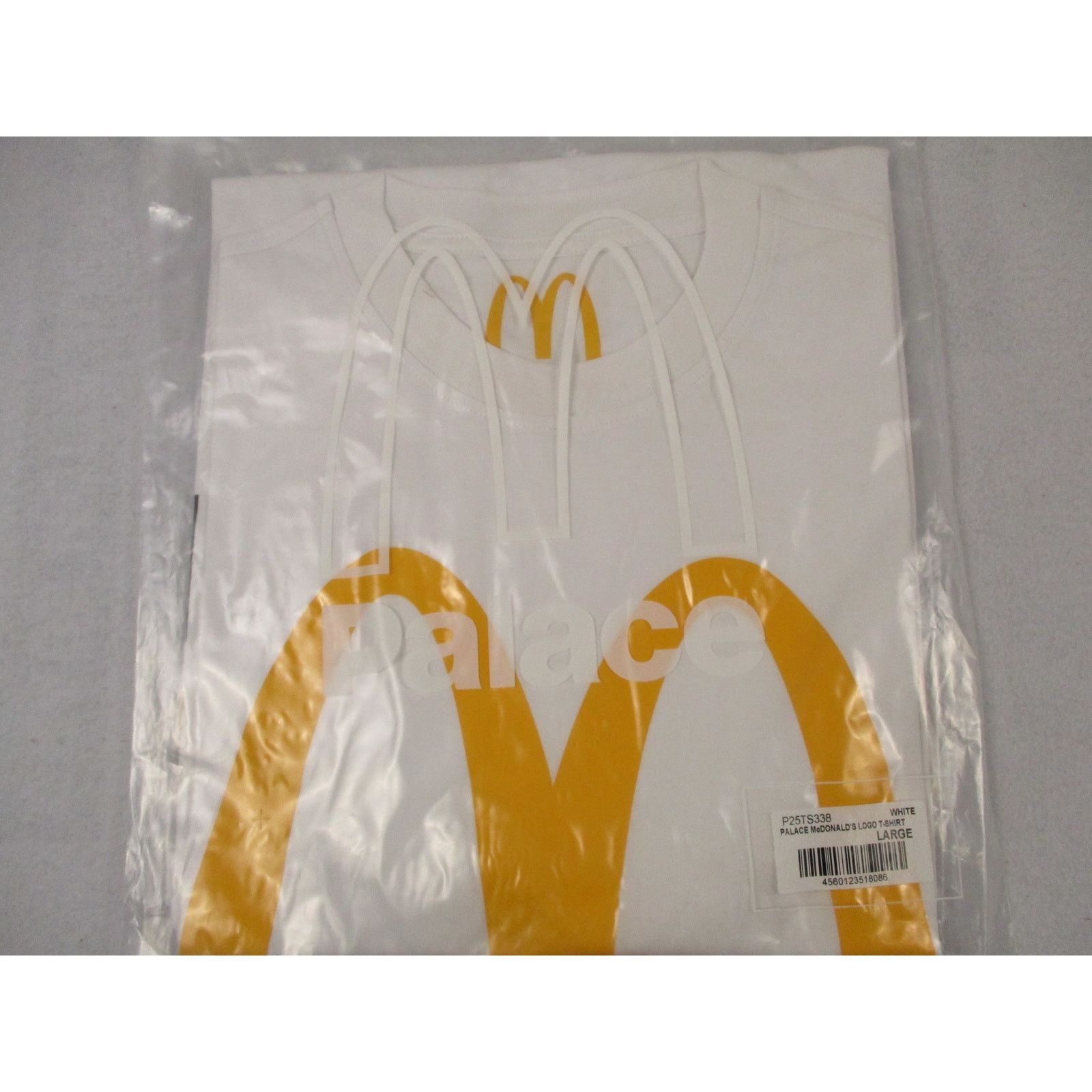 Palace Palace x McDonald's Logo T-Shirt – White L New 1280 Size US L / EU 52-54 / 3 - 4 Thumbnail