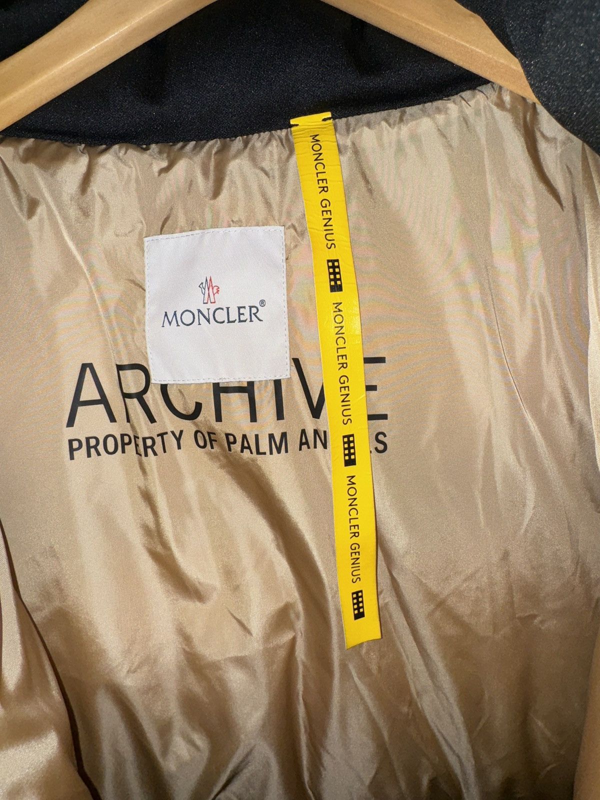 Moncler × Palm Angels Moncler x Palm Angels Puffer Jacket Black Size US XL / EU 56 / 4 - 8 Thumbnail