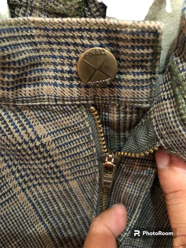 Final Home FINAL HOME Zipper Trouser Bondage Size US 33 - 2 Thumbnail