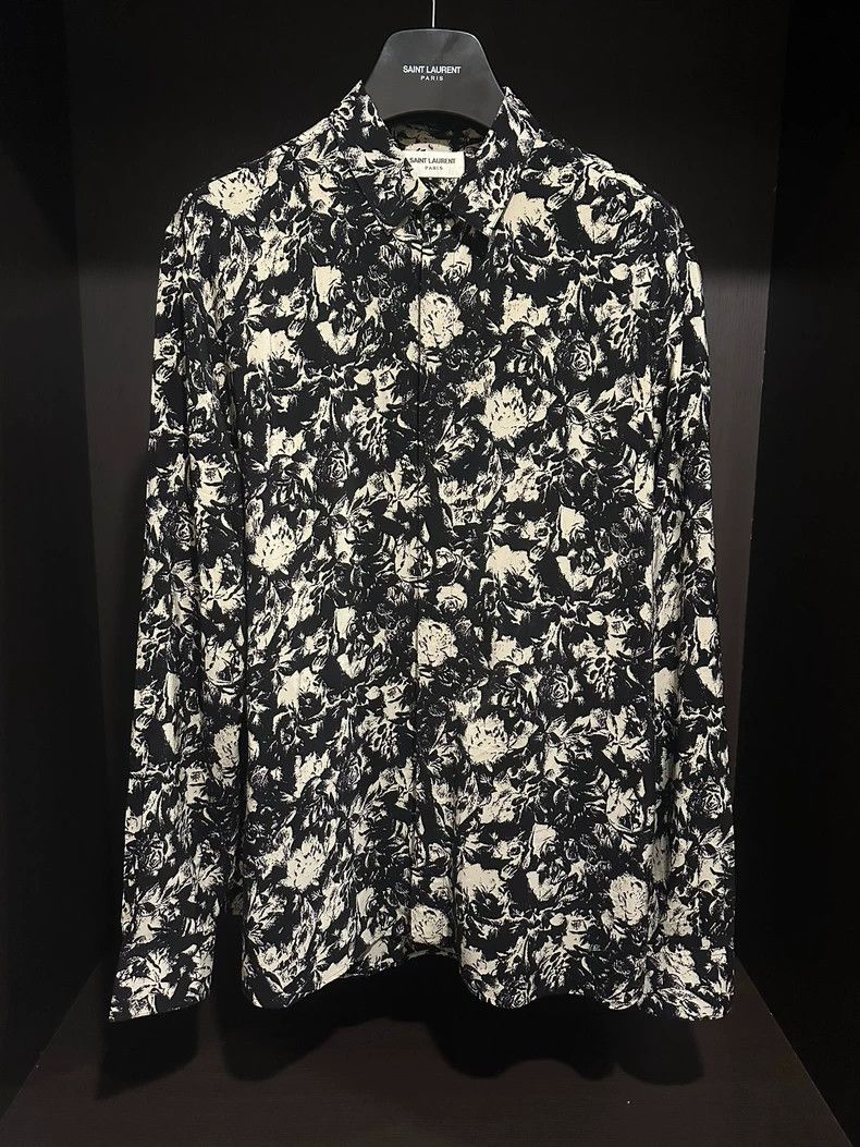 Saint Laurent Paris saint laurent paris size 41 French Rose Shirt 2503-Nextarro Size US XS / EU 42 / 0 - 1 Thumbnail