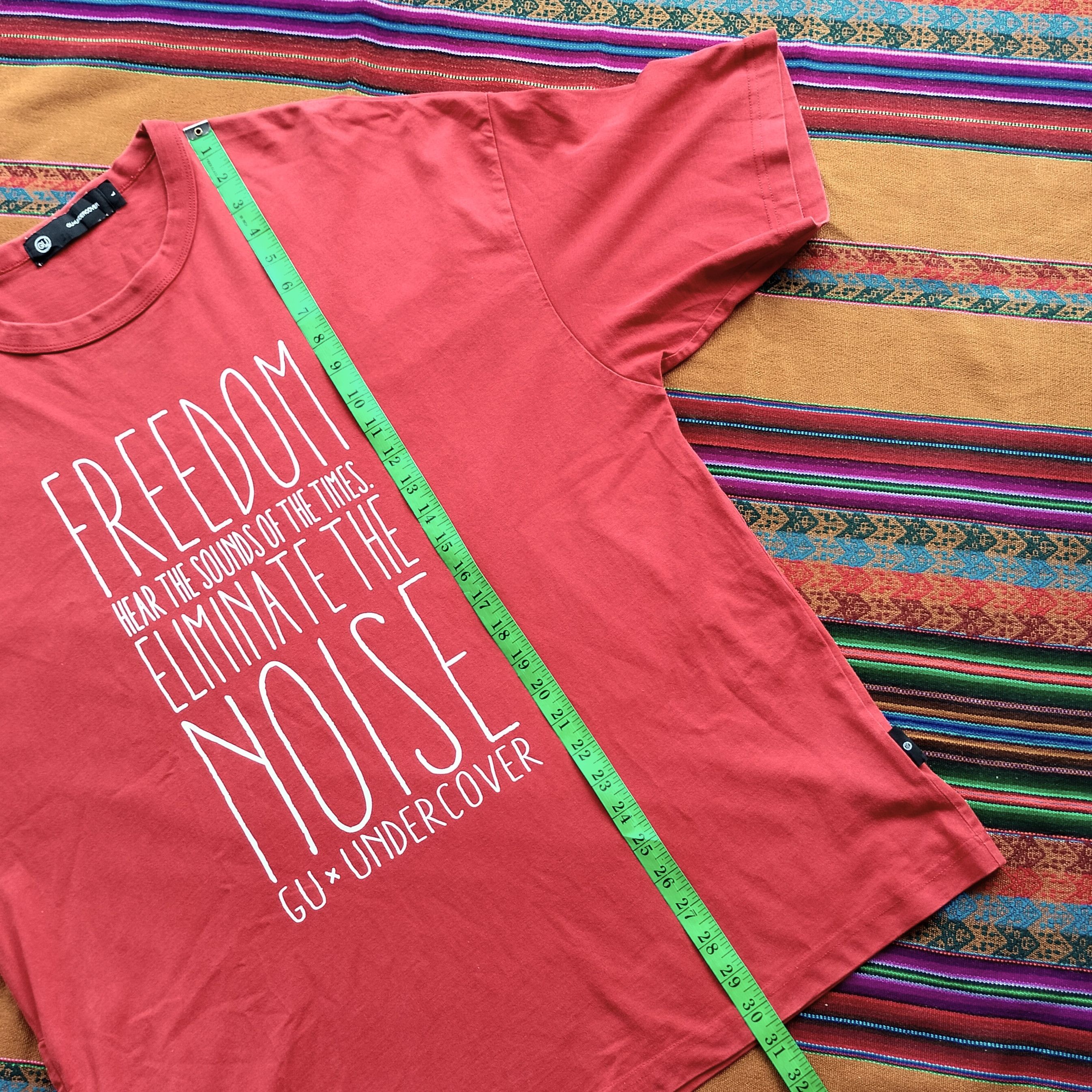 Undercover Undercover for GU uniqlo Freedom noise SS shirt Size US L / EU 52-54 / 3 - 15 Thumbnail
