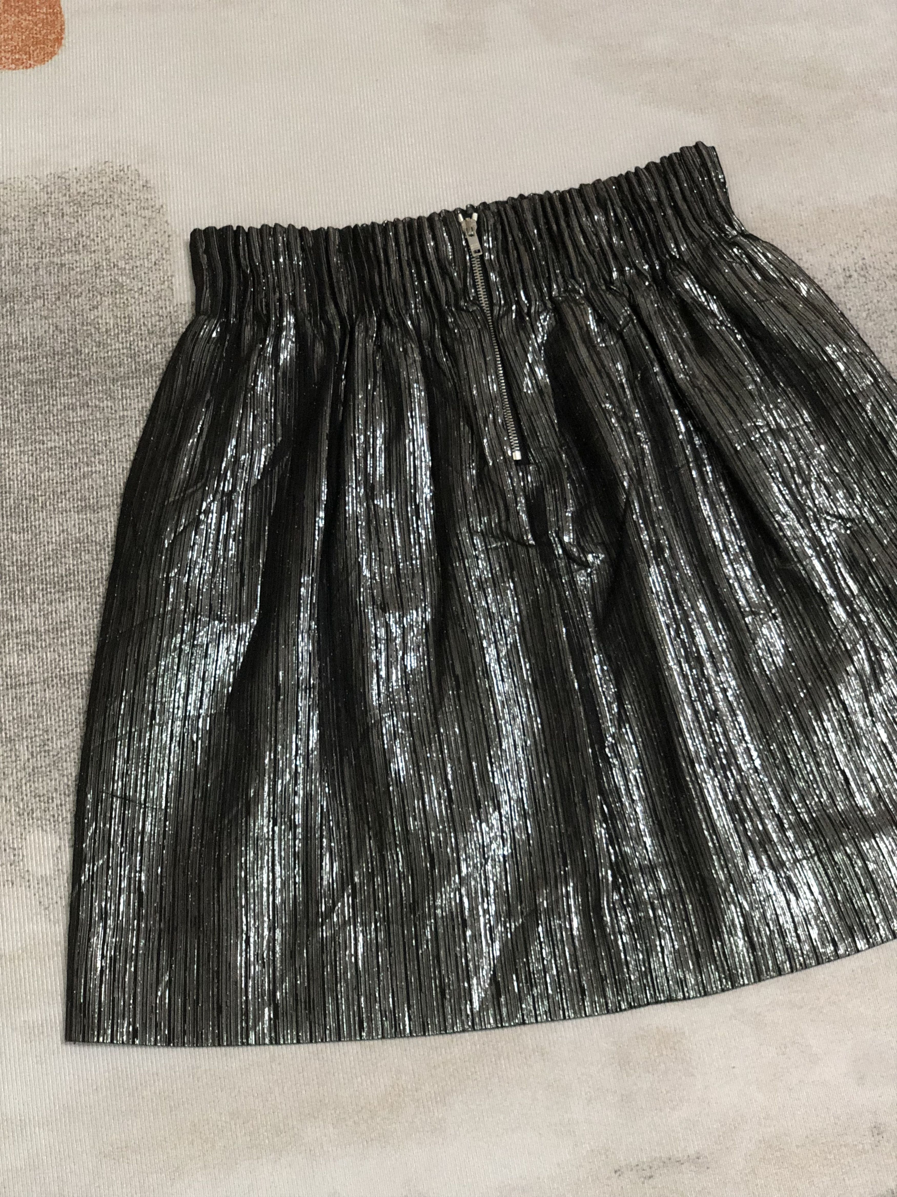 Isabel Marant Isabel Marant Avant Garde Metalic Mini Skirt Size 27" / US 4 / IT 40 - 2 Thumbnail