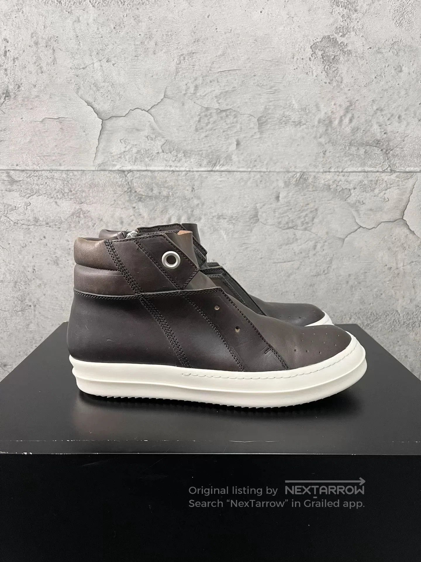 Rick Owens rick owens island dunk brown high. Size US 6 / EU 39 - 2 Thumbnail