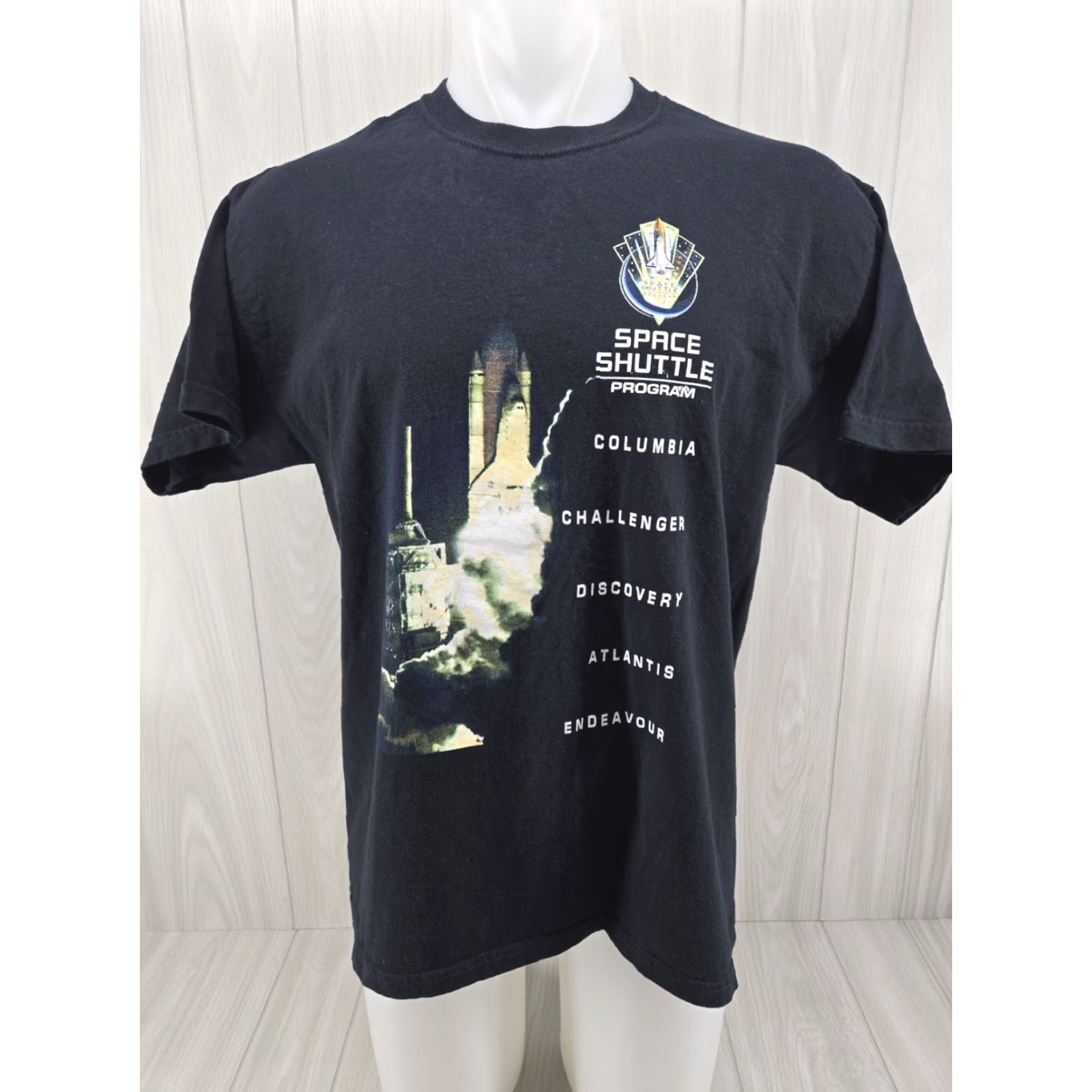 NASA NASA All Missions T Shirt Mens Large Black Size US L / EU 52-54 / 3 - 2 Thumbnail