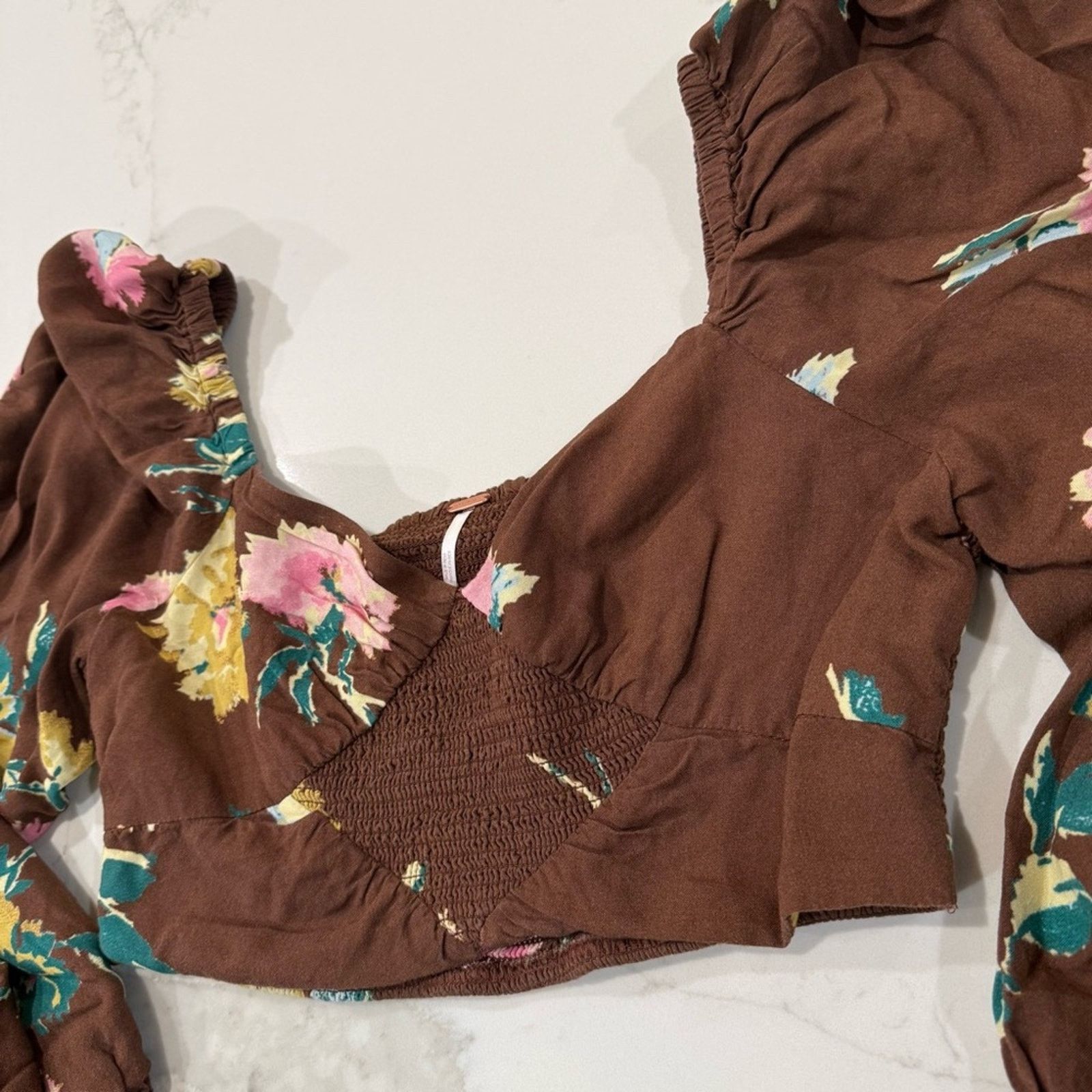 Free People Free People Dusk Till Dawn Long Sleeve CropTop Womens Small Size S / US 4 / IT 40 - 7 Thumbnail