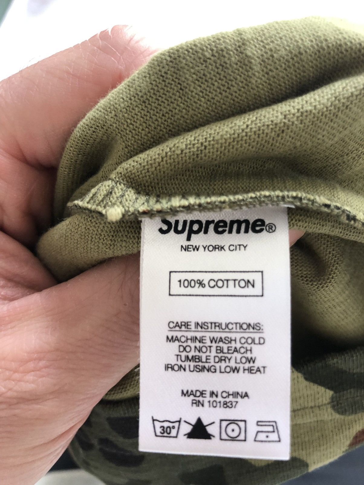 Supreme Deadstock Supreme German camo pocket tee SS19 Size US M / EU 48-50 / 2 - 5 Thumbnail