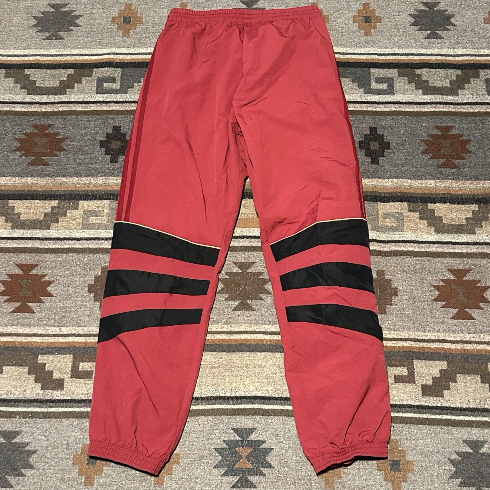 ADIDAS Originals Track Pants Superstar Balanta 96 Red Mens Small