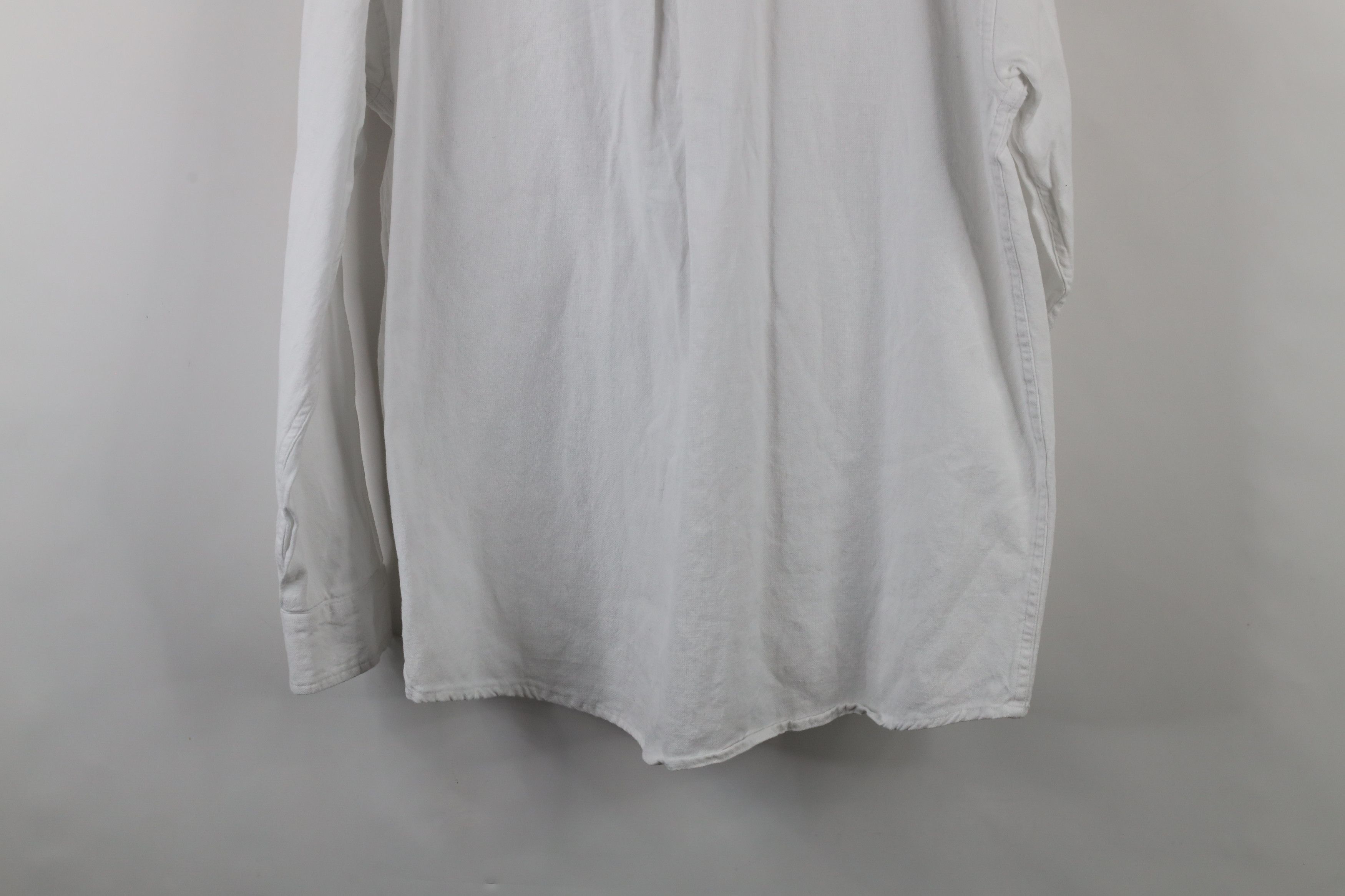 Vintage Vintage Streetwear Blend Grandpa Band Collar Button Shirt Size US L / EU 52-54 / 3 - 13 Thumbnail