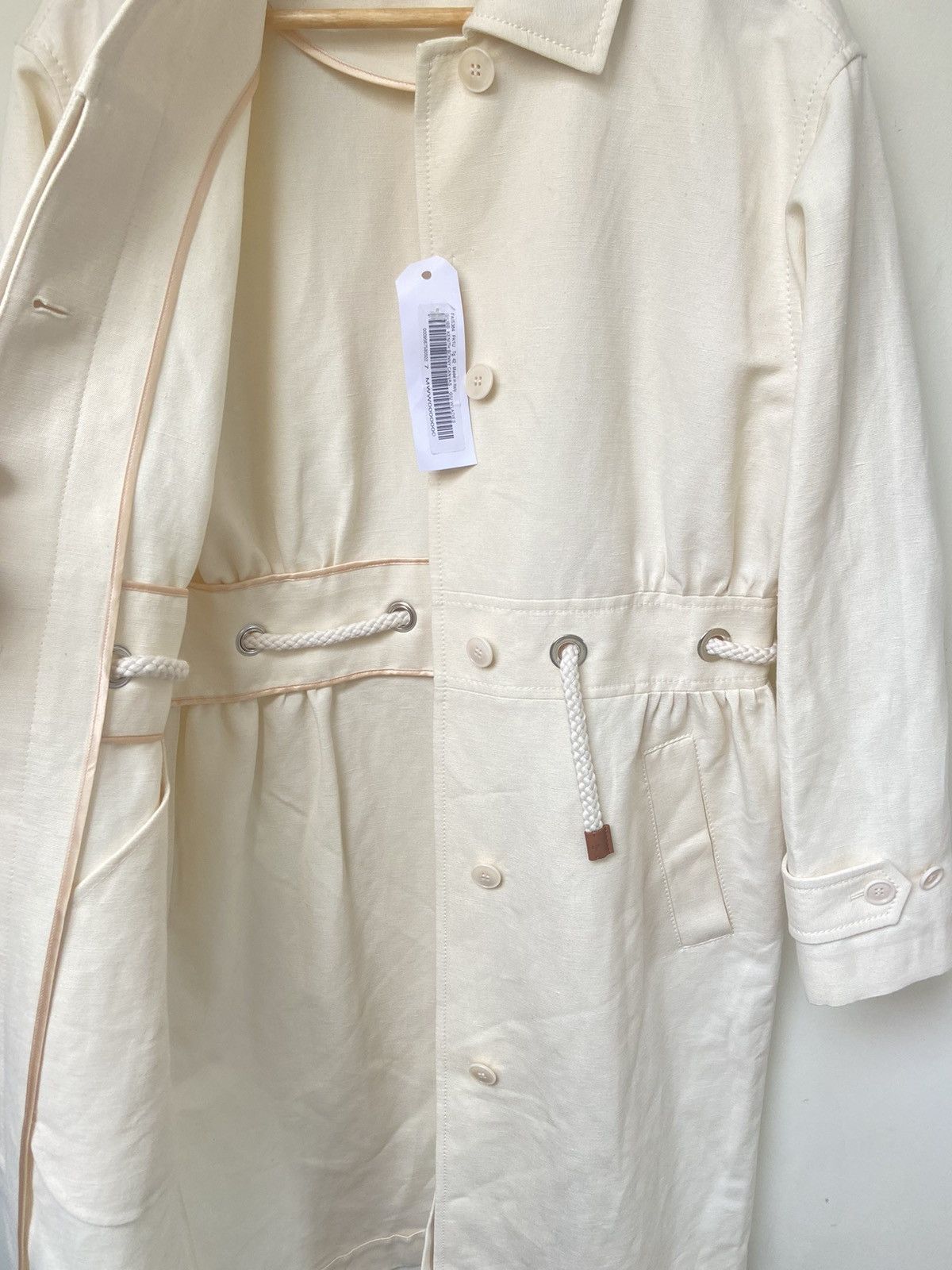 Loro Piana Loro Piana Kenith Bonny Canvas Coat Size M / US 6-8 / IT 42-44 - 14 Thumbnail