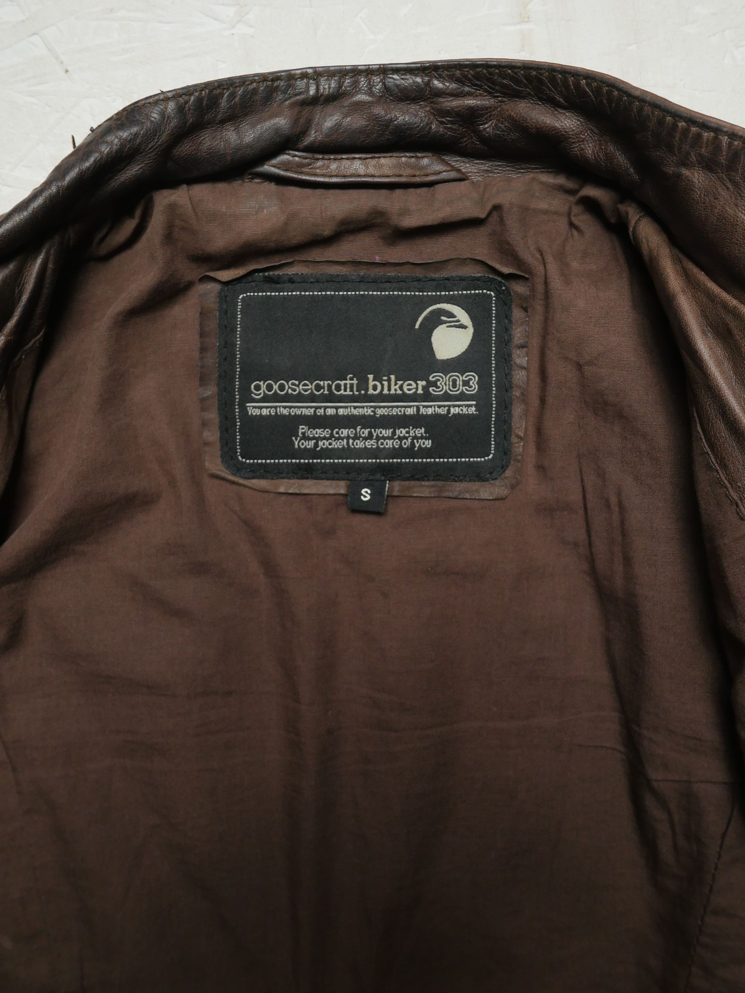 GOOSECRAFT goosecraft biker 303 ramones leather jacket women's S Size S / US 4 / IT 40 - 8 Thumbnail