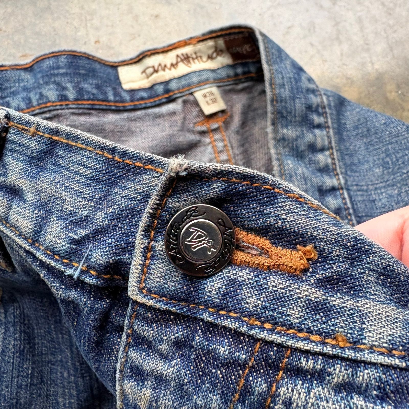 Southpole × Vintage Baggy Wide Leg Y2K Blue Jeans Size US 36 / EU 52 - 5 Thumbnail