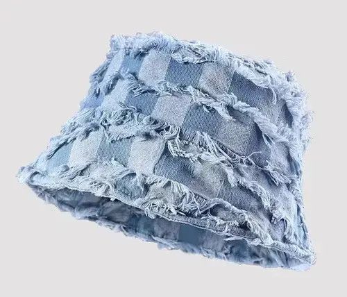 Other Checkerboard plaid distressed bucket hat Size ONE SIZE - 1 Thumbnail